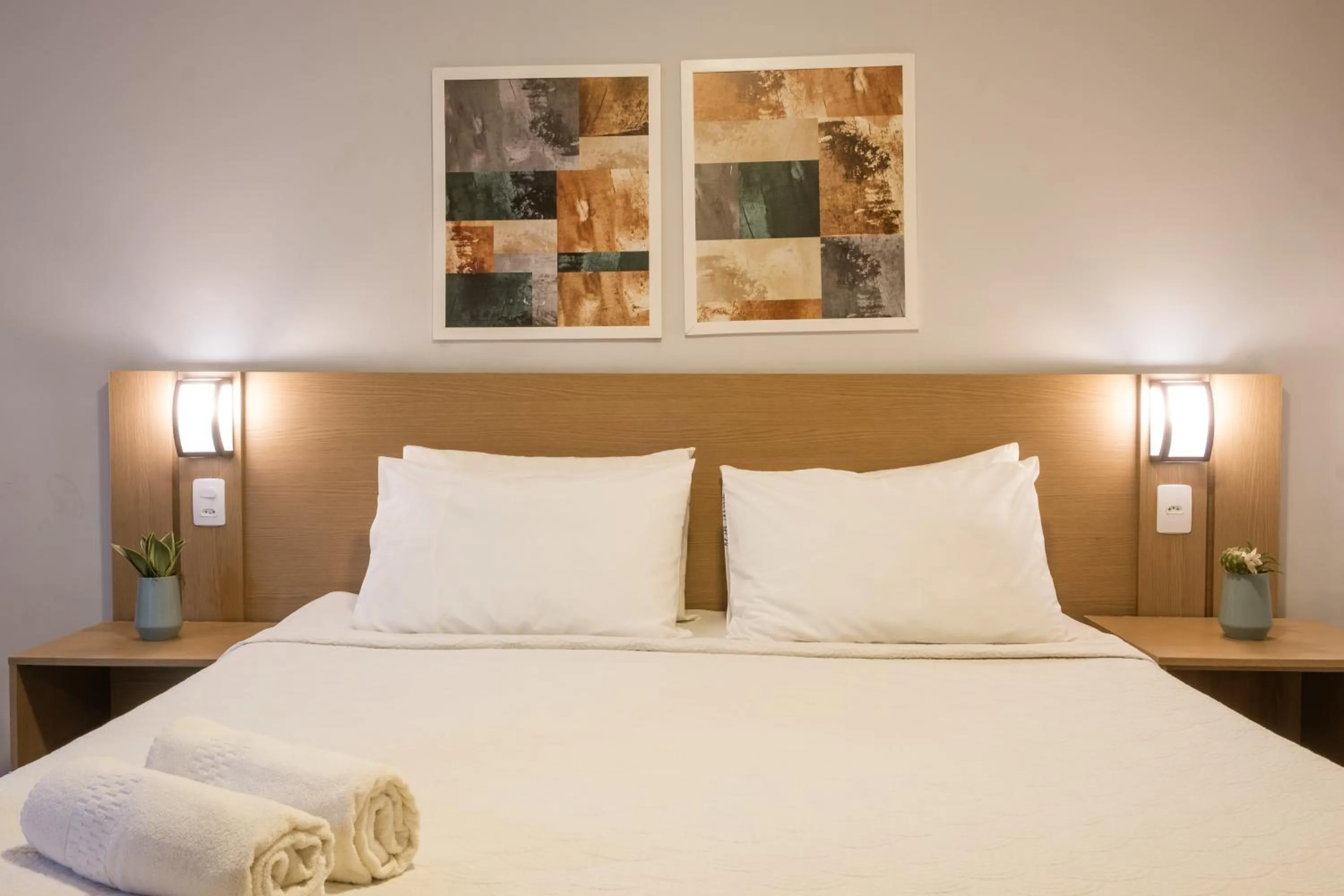 Bed in Marezzi Hotel Aracaju