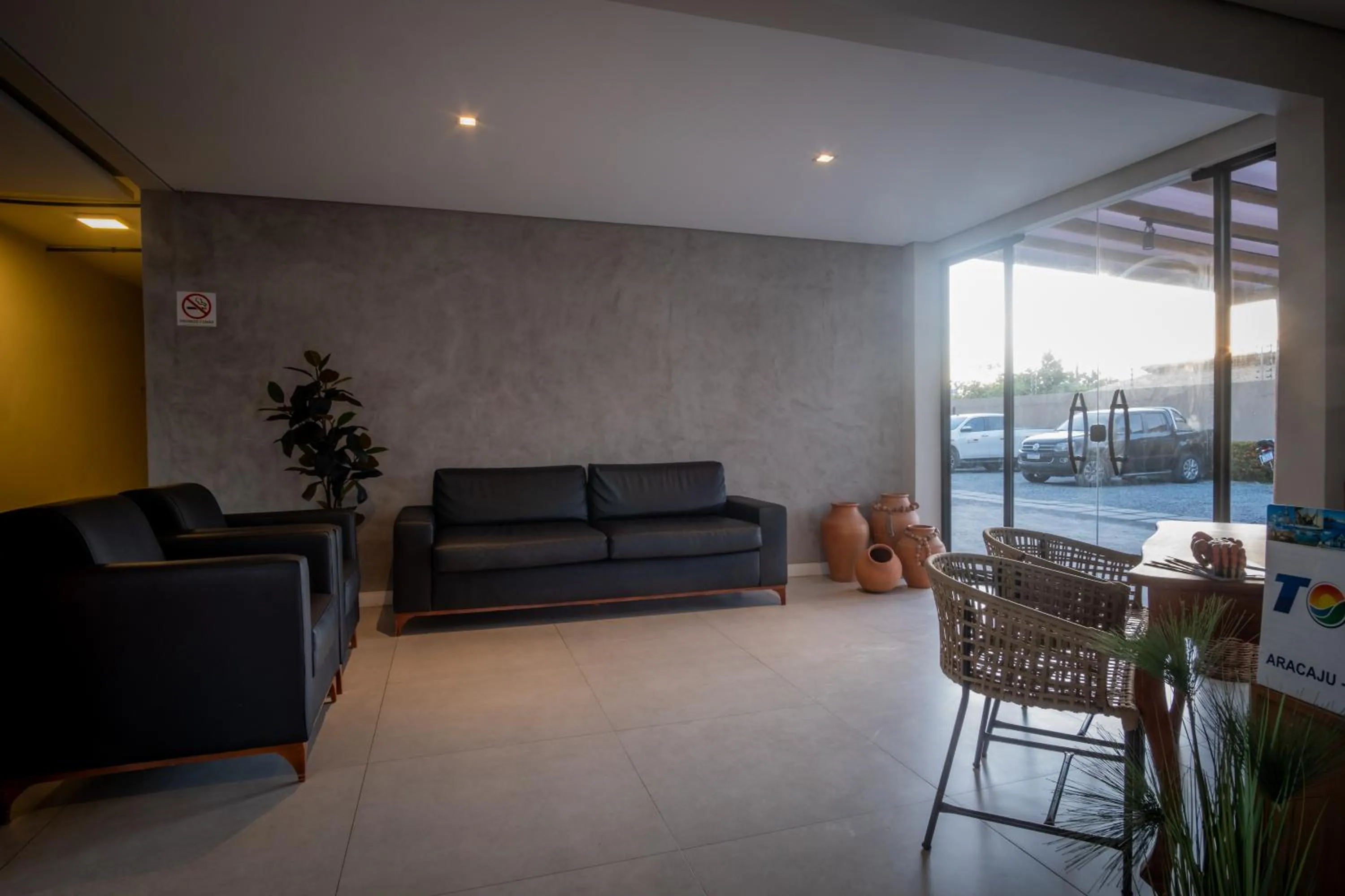 Seating area in Marezzi Hotel Aracaju