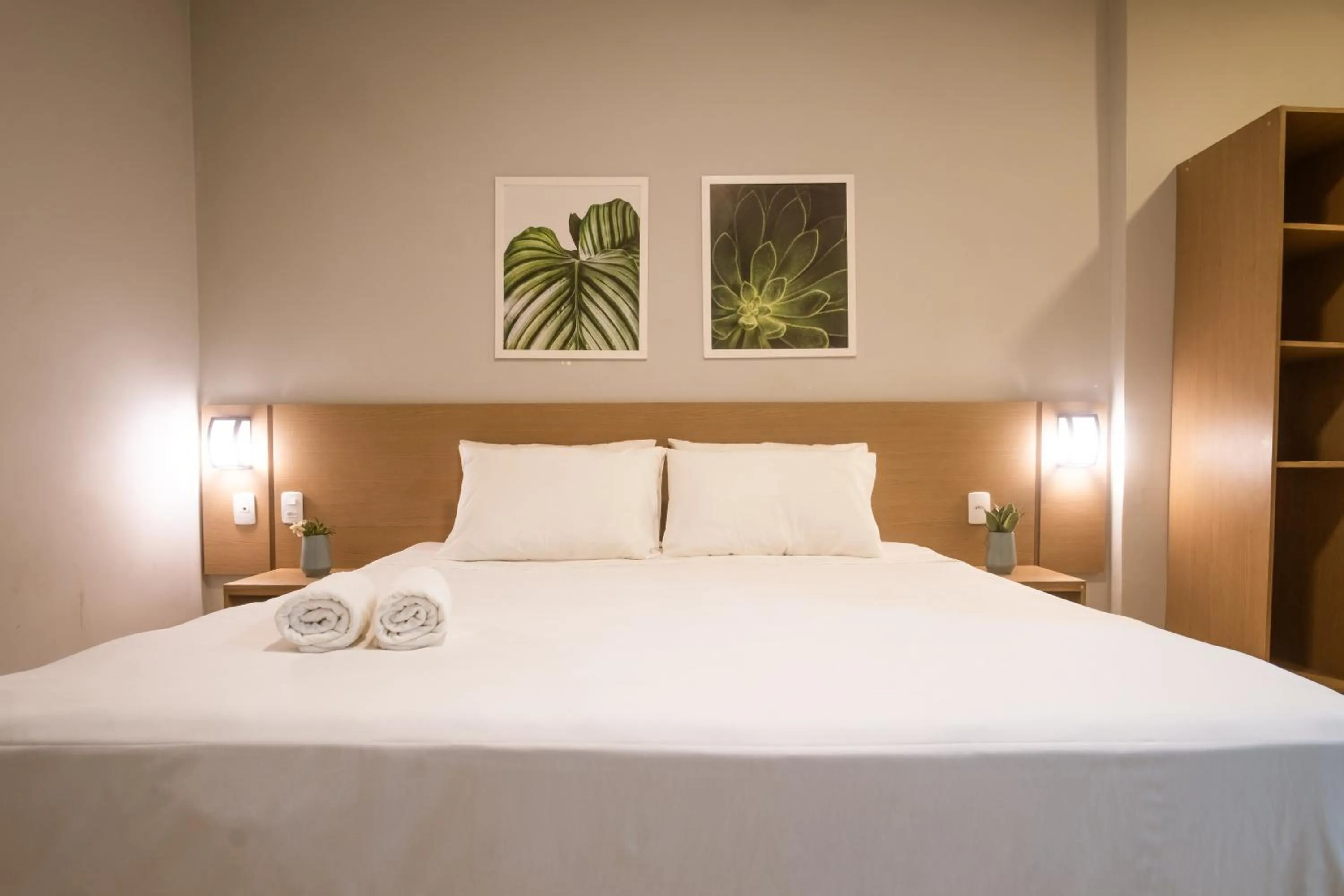 Bed in Marezzi Hotel Aracaju