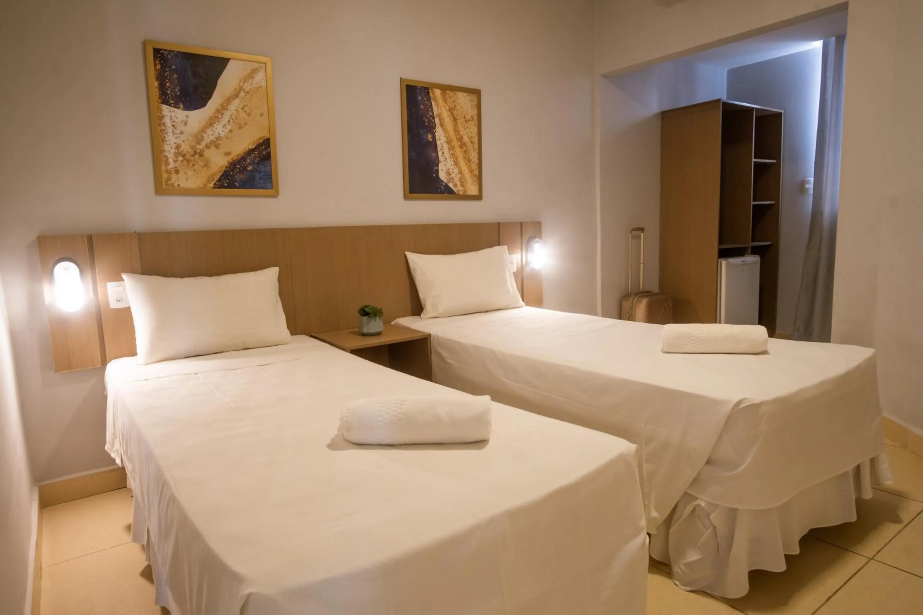 Bed in Marezzi Hotel Aracaju