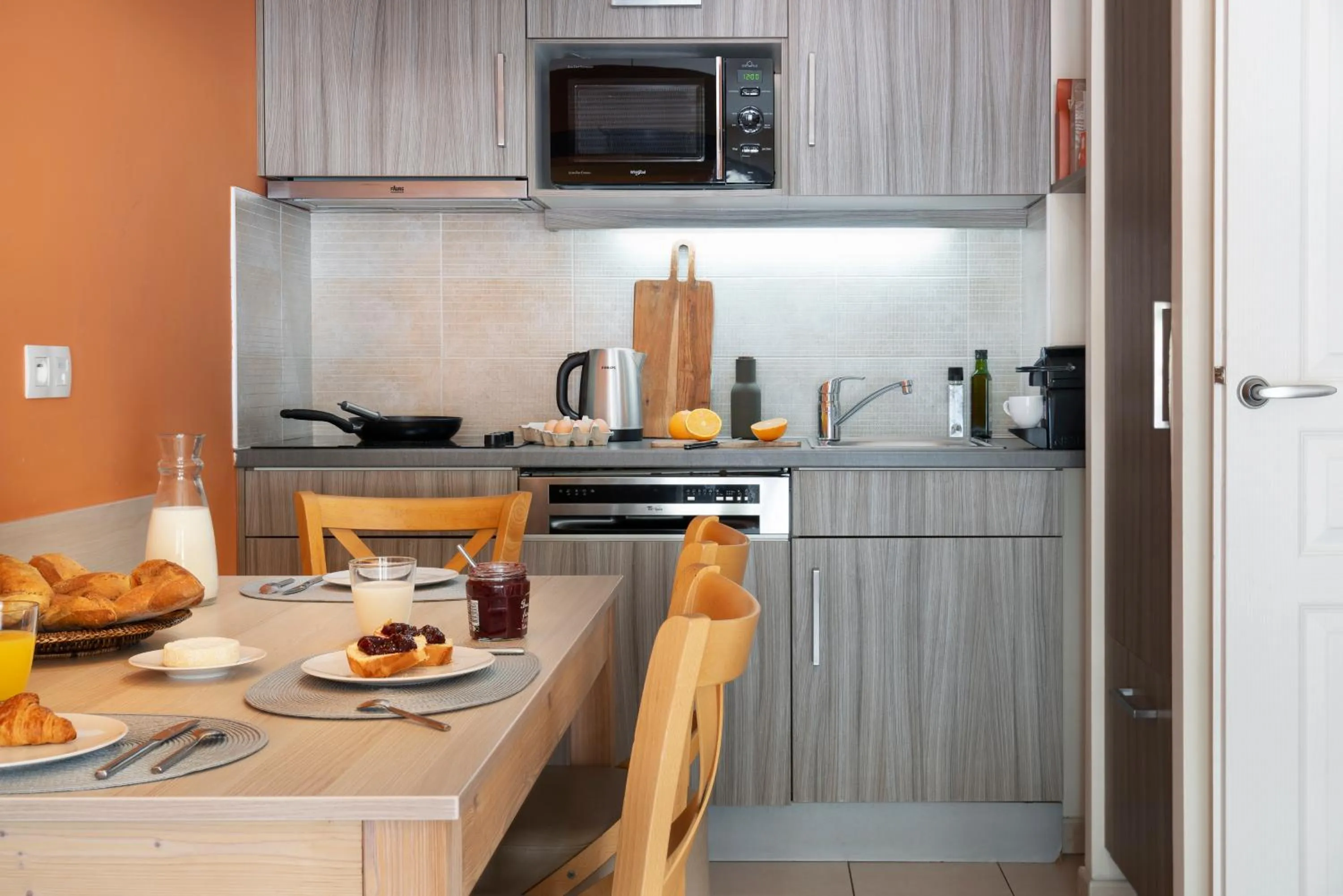 Coffee/tea facilities in Résidence Pierre & Vacances Premium Julia Augusta