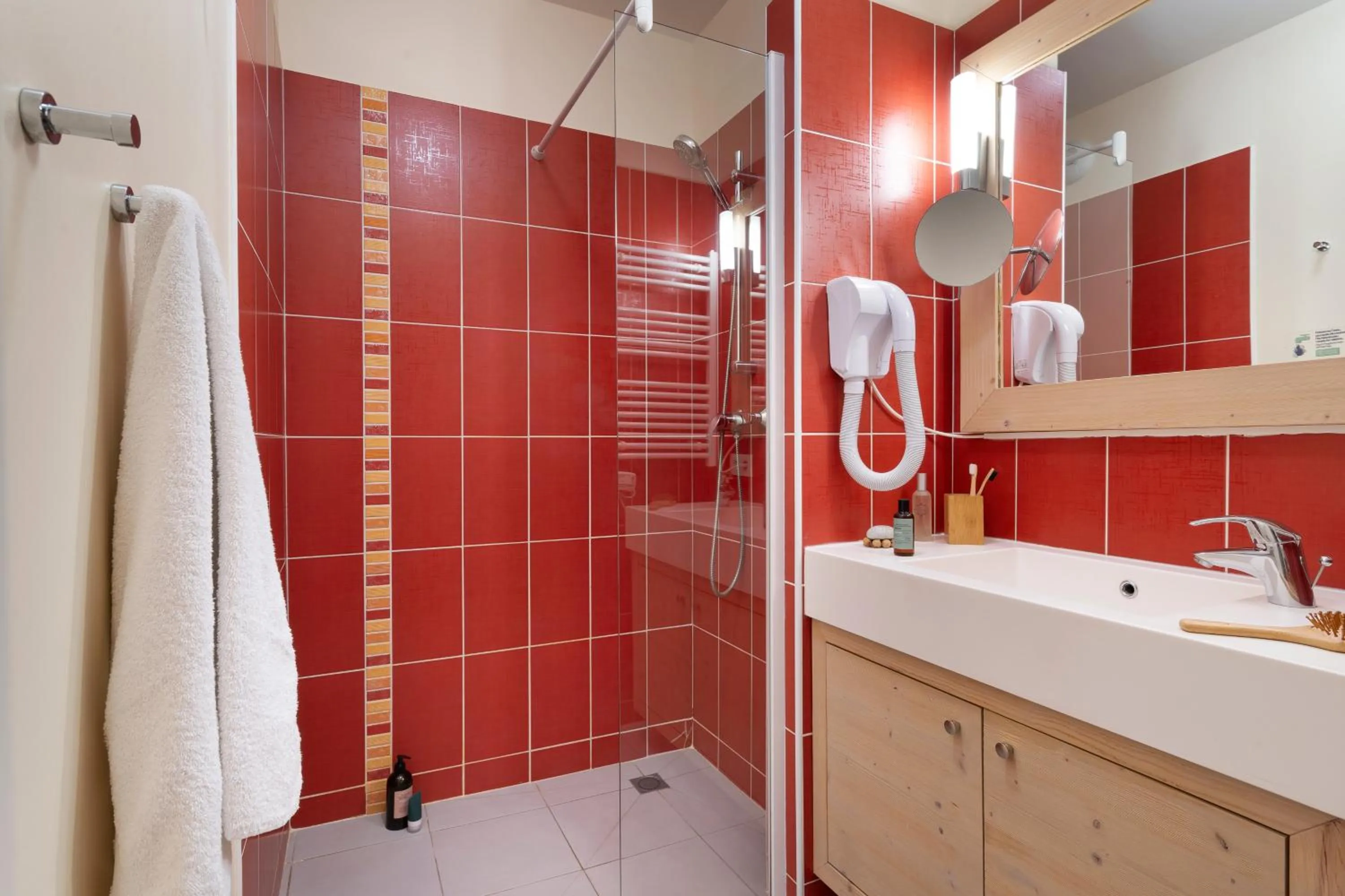 Shower in Résidence Pierre & Vacances Premium Julia Augusta