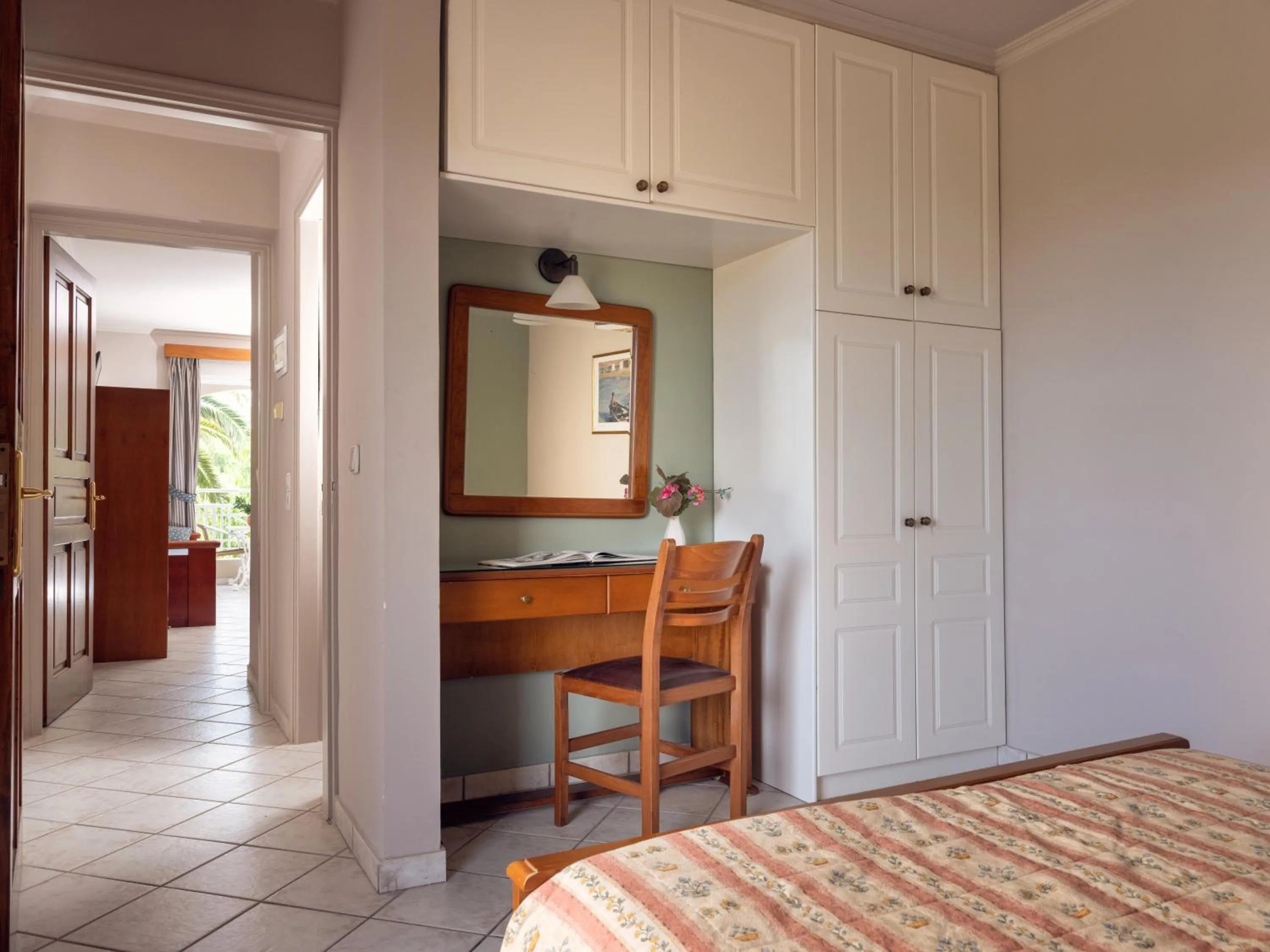 Bed in Villa Maria Laganas