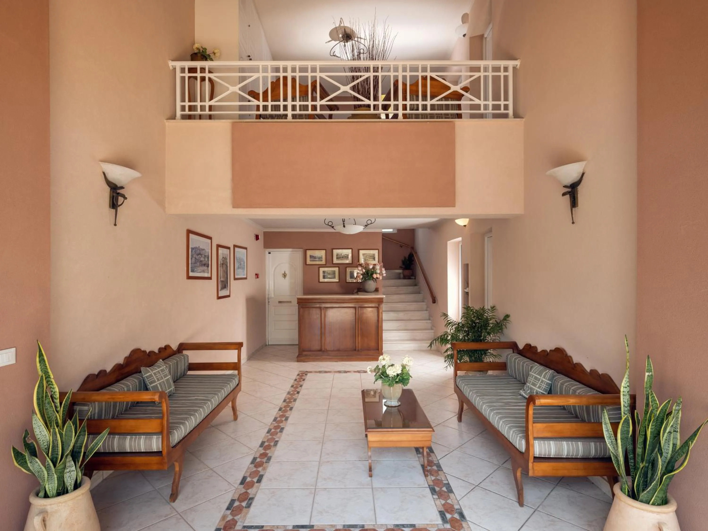 Facade/entrance in Villa Maria Laganas