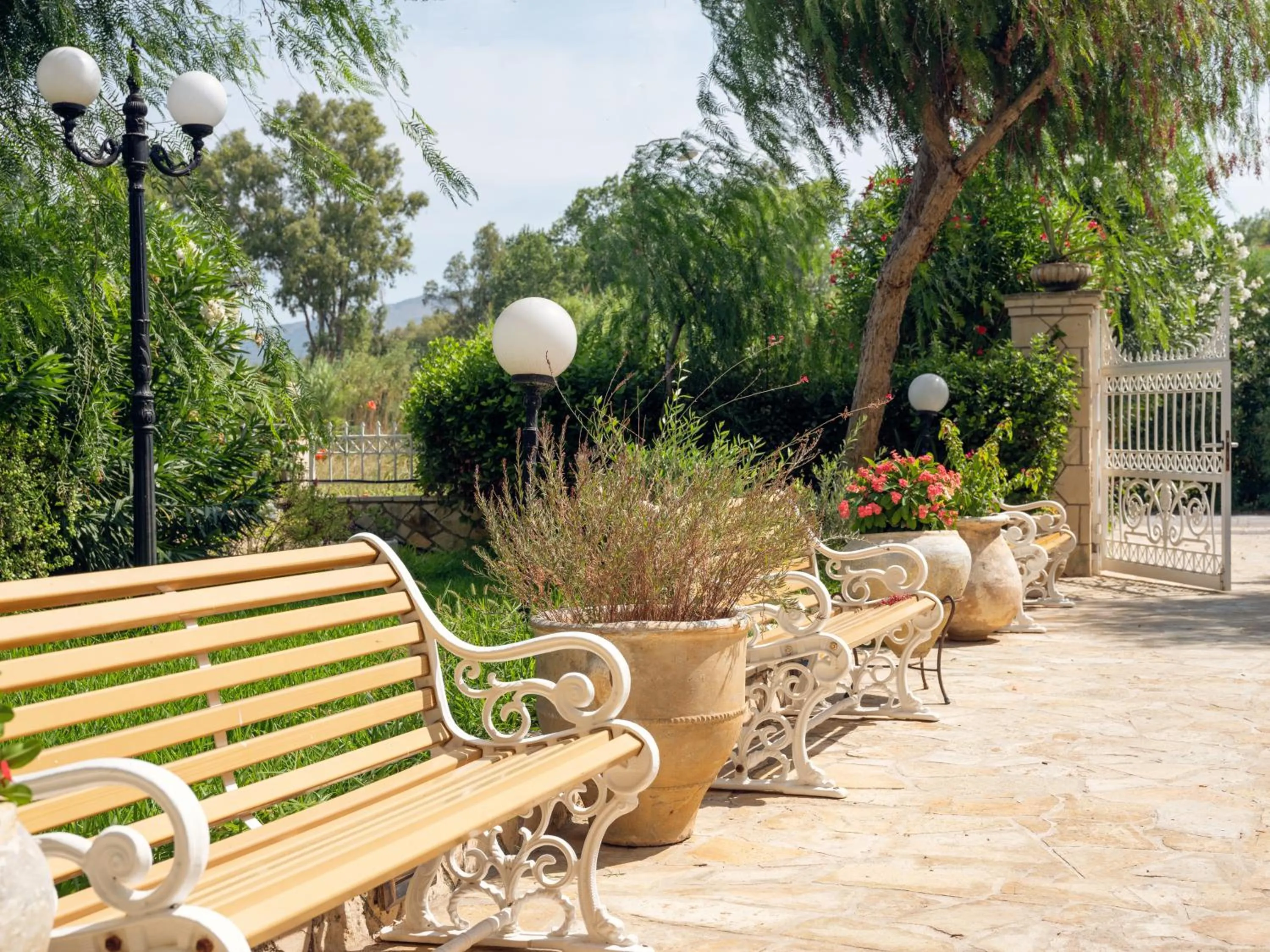 Patio in Villa Maria Laganas