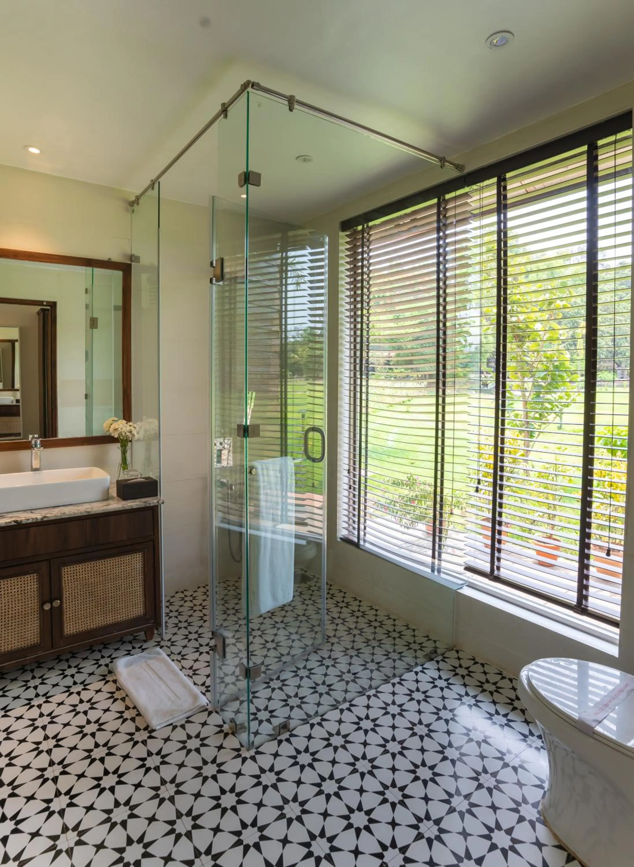 Bathroom in Oleander Farms, Karjat