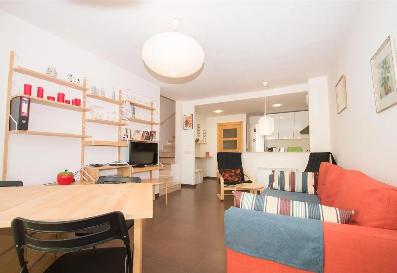 Living room in Blue sea apartment