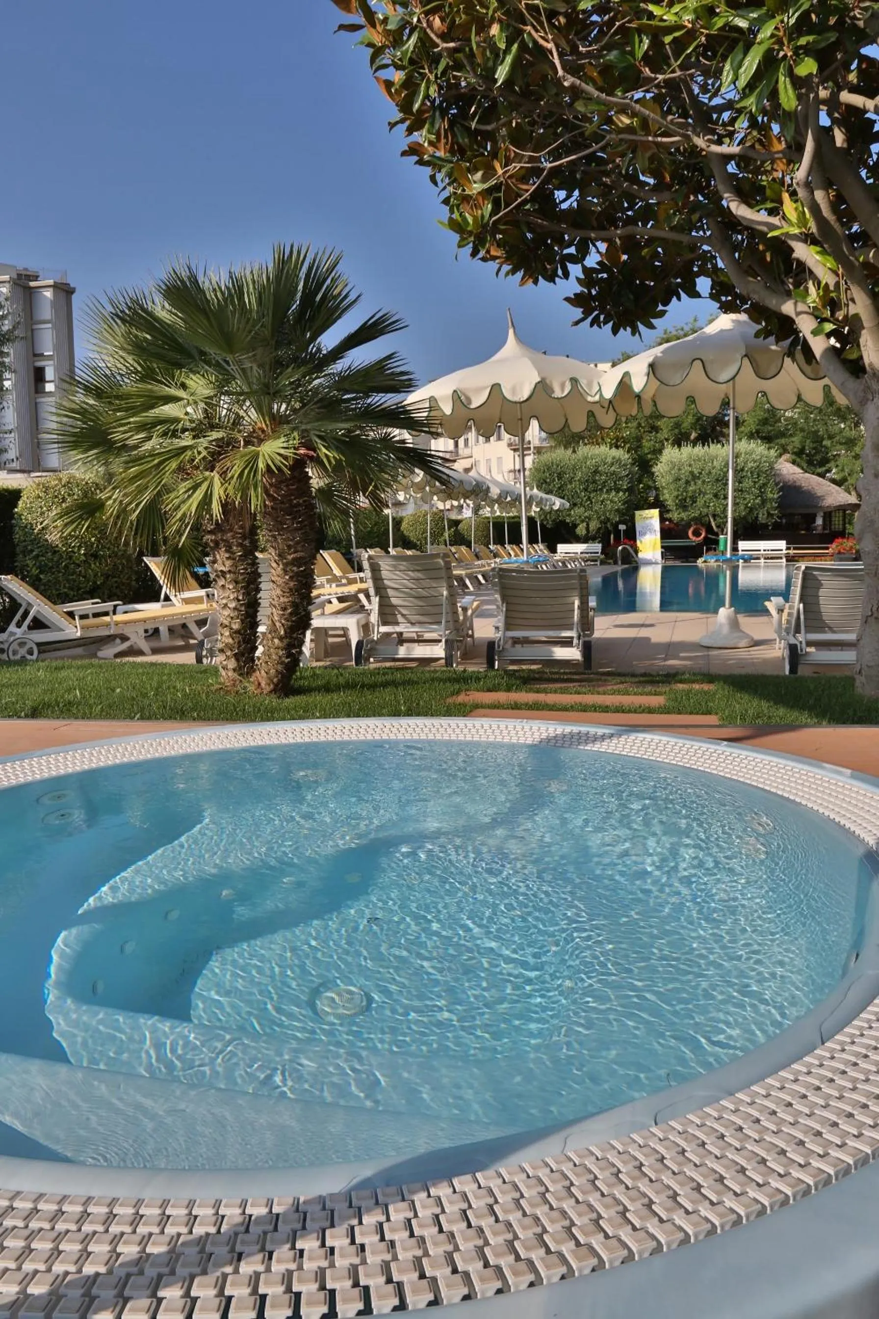 Garden in Hotel Bristol