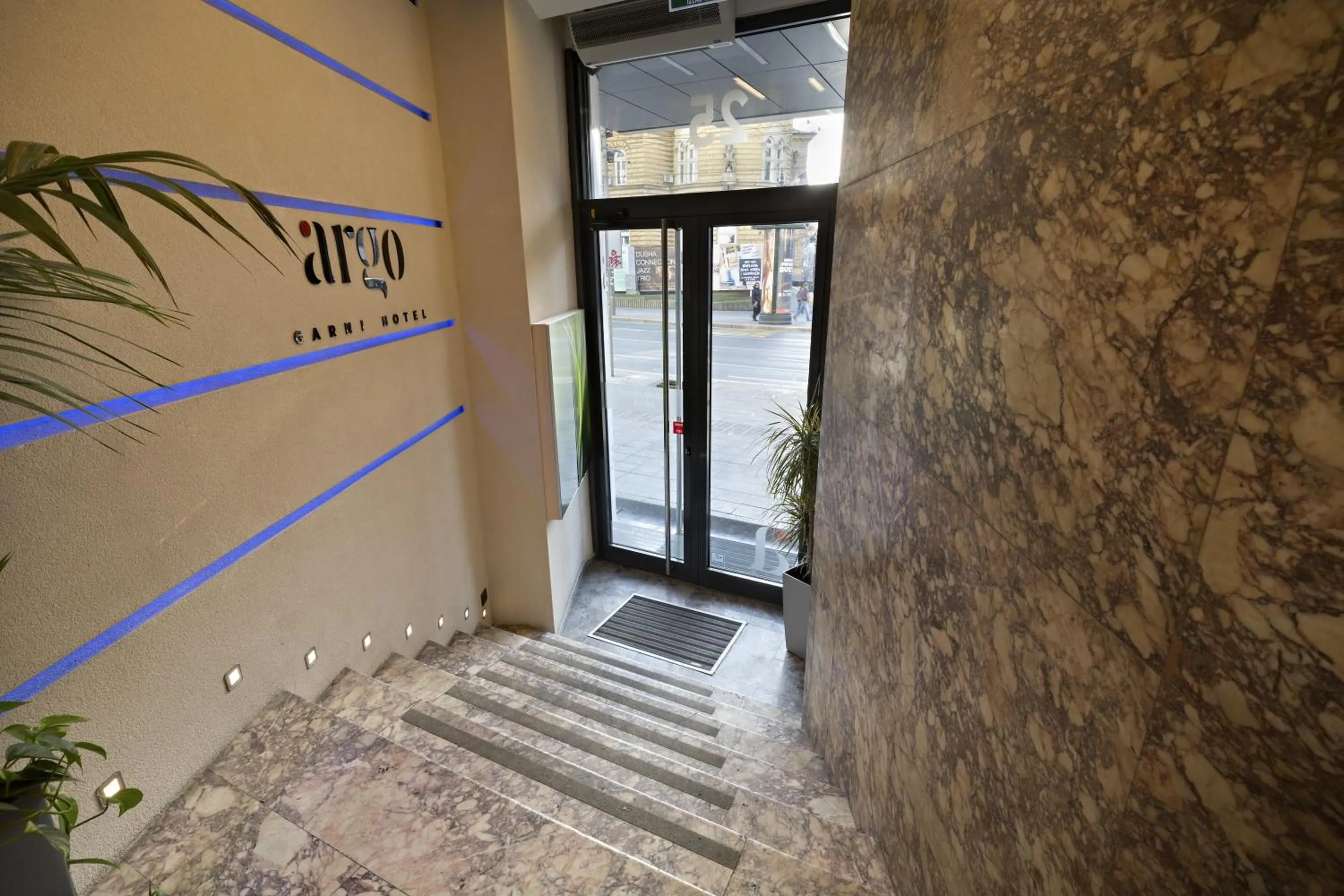 Decorative detail in Hotel Argo