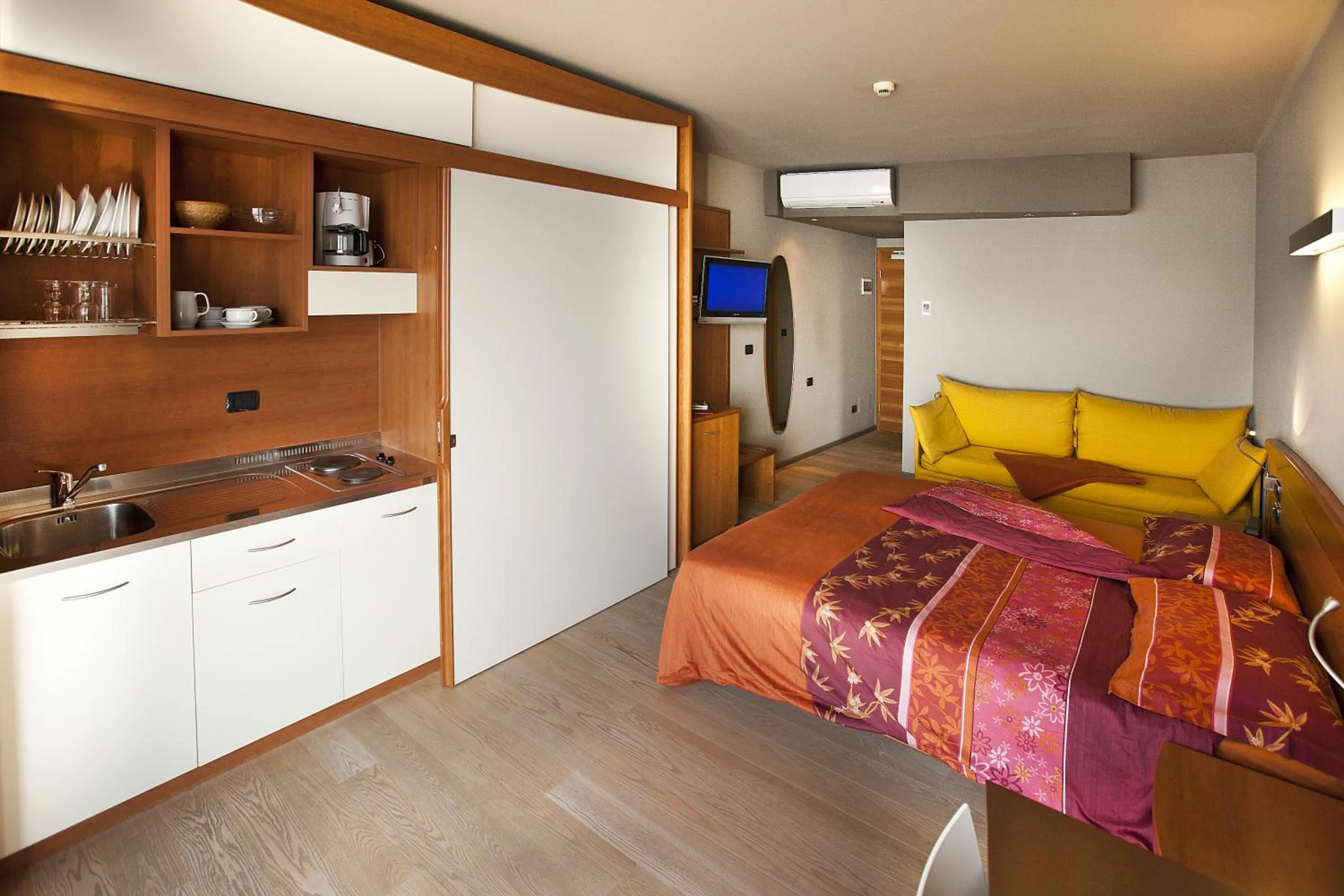 Kitchen or kitchenette in Ambienthotel Spiaggia
