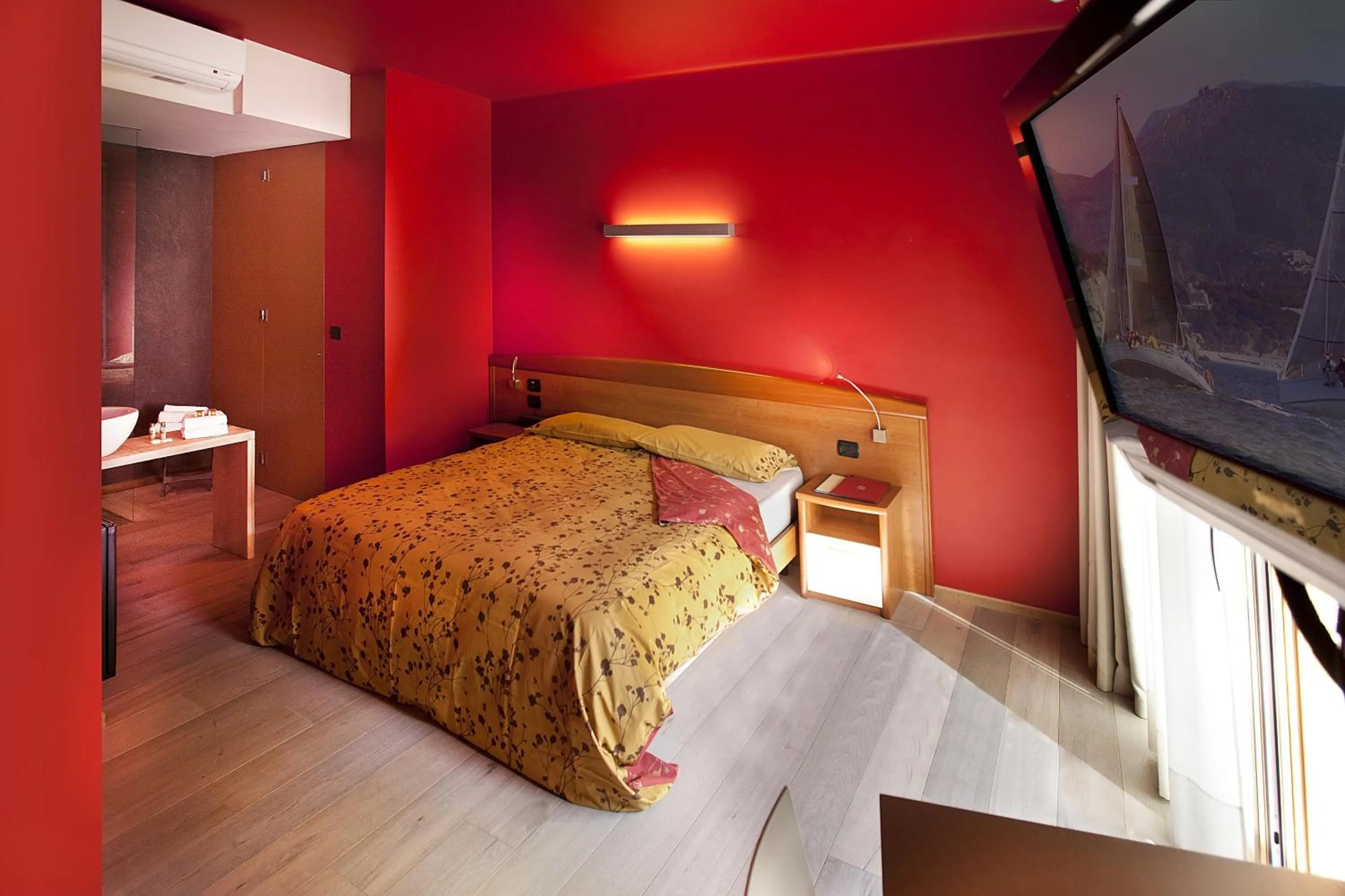 Bedroom in Ambienthotel Spiaggia