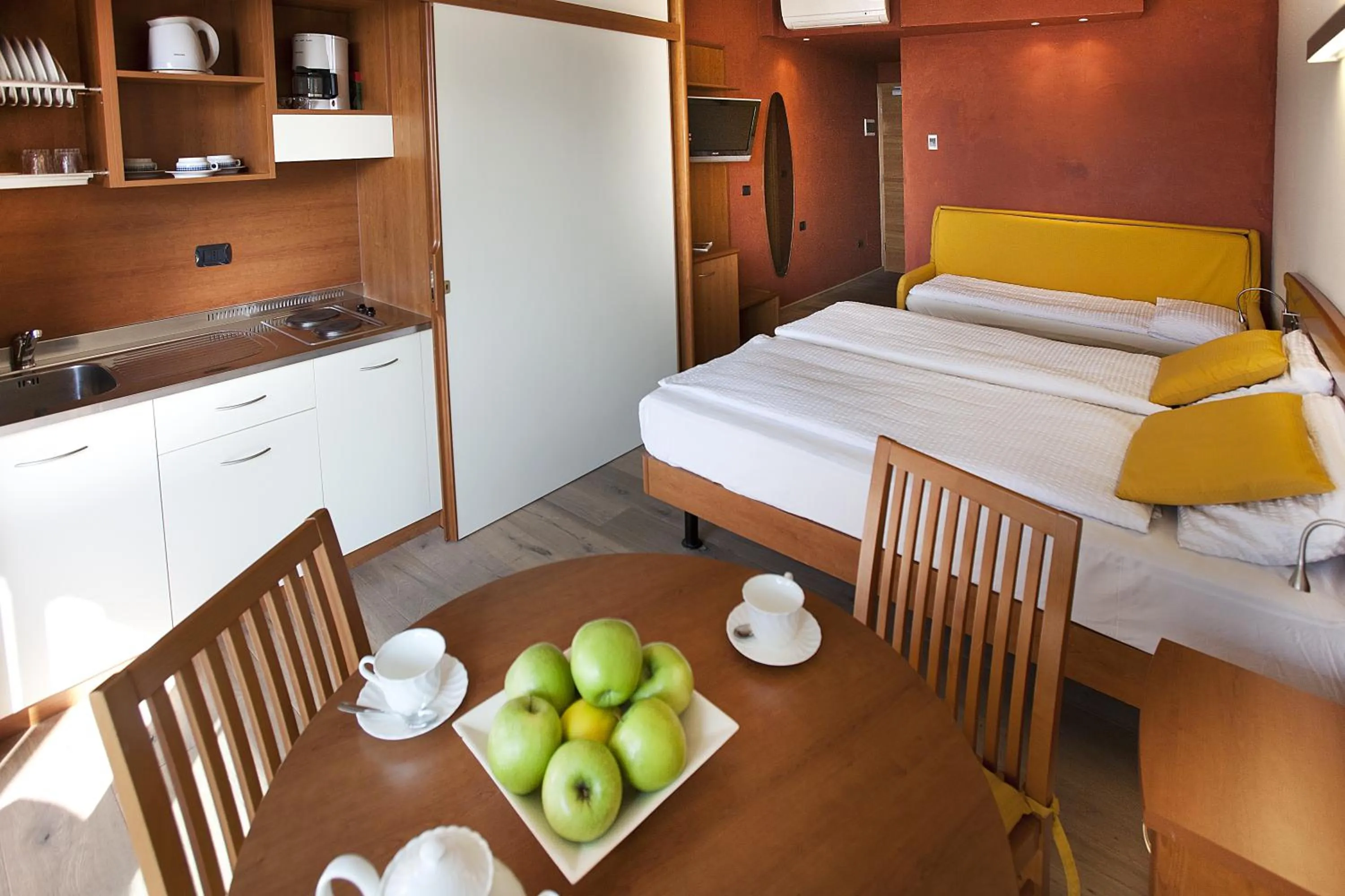 Kitchen or kitchenette in Ambienthotel Spiaggia