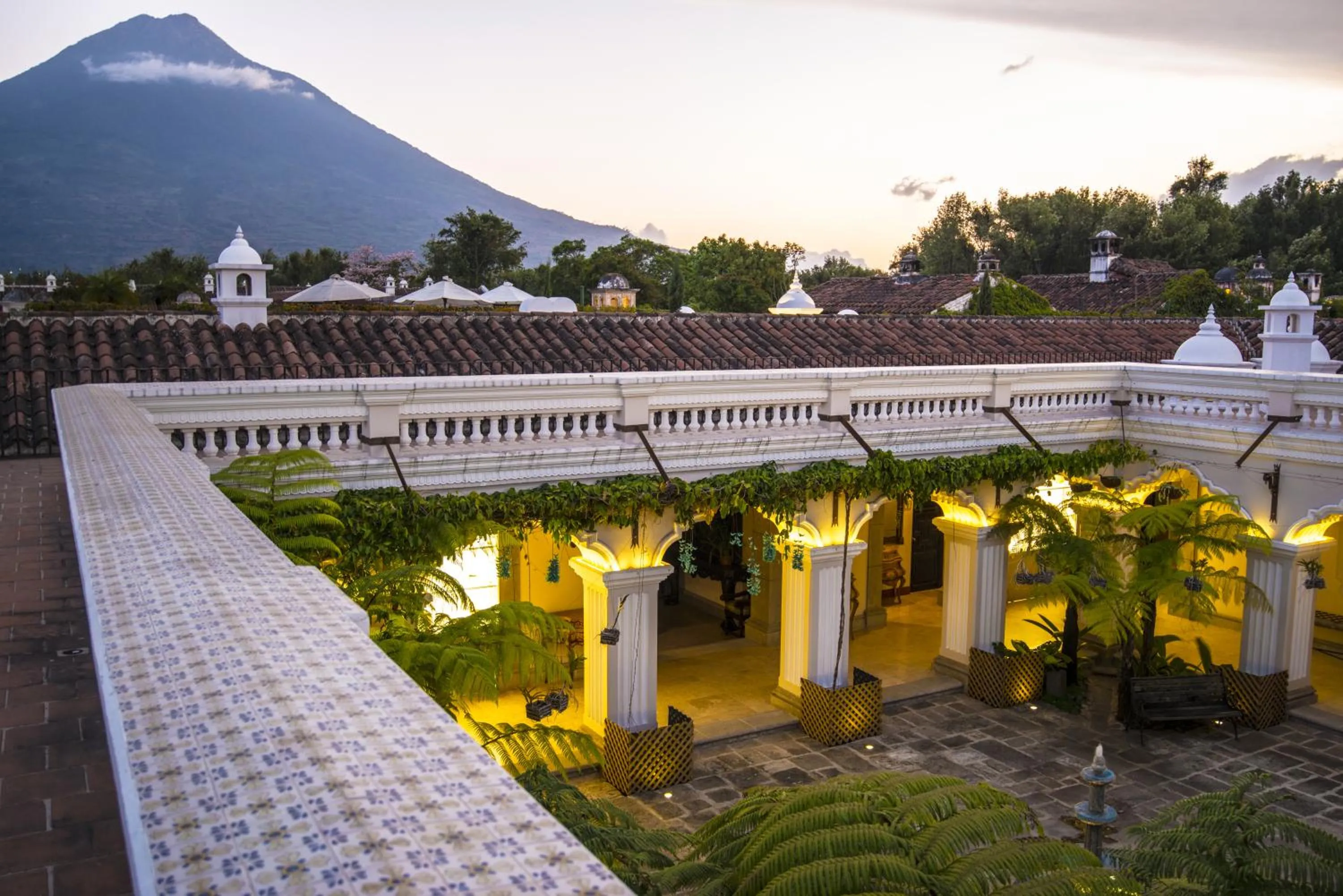 Sunset in Pensativo House Hotel