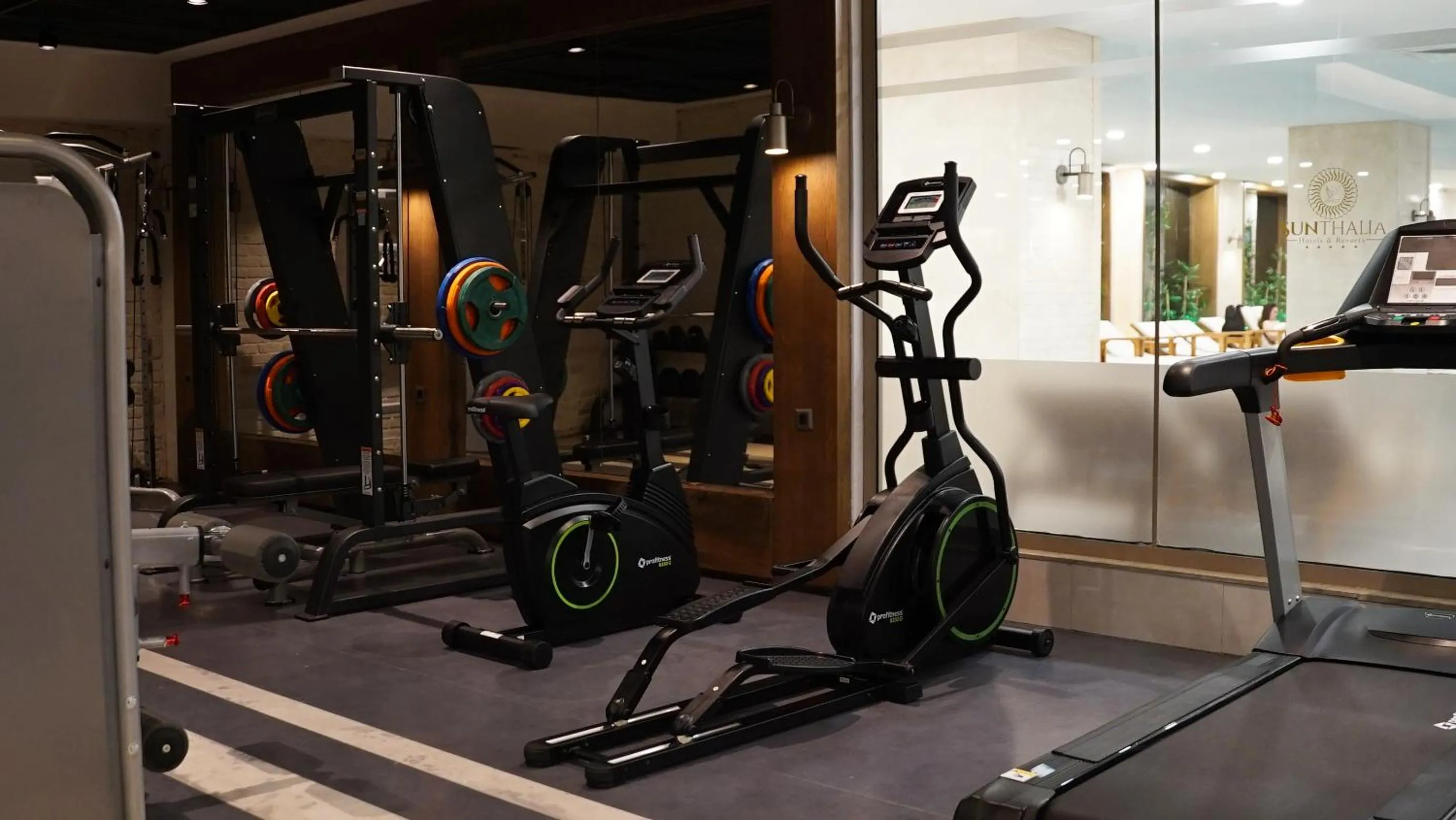 Fitness centre/facilities in Sunthalia Hotels & Resorts Ultra All Inclusive Adults Only Party Hotel