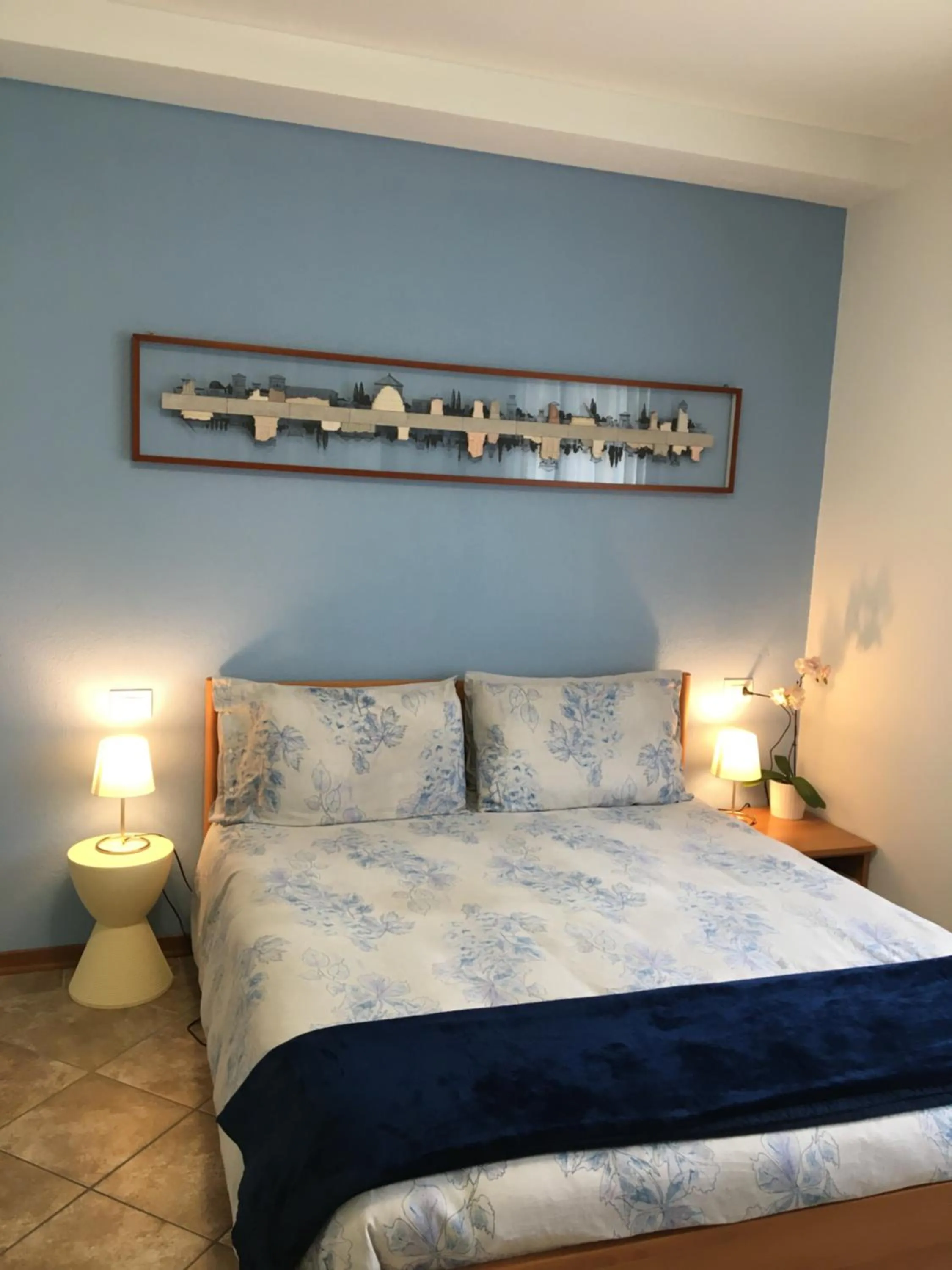Bed in Ori Villa Oriana