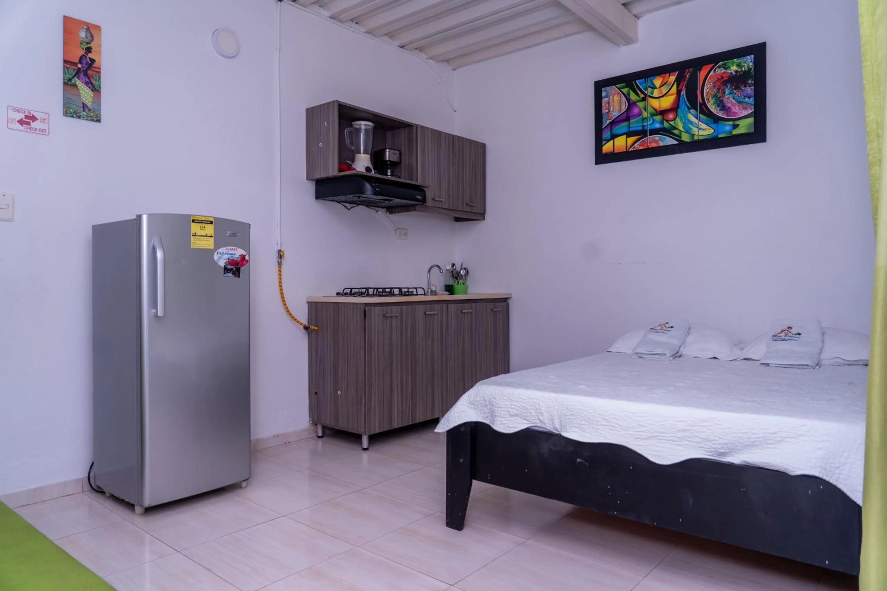 Bed in Apartamento Miss Brigida