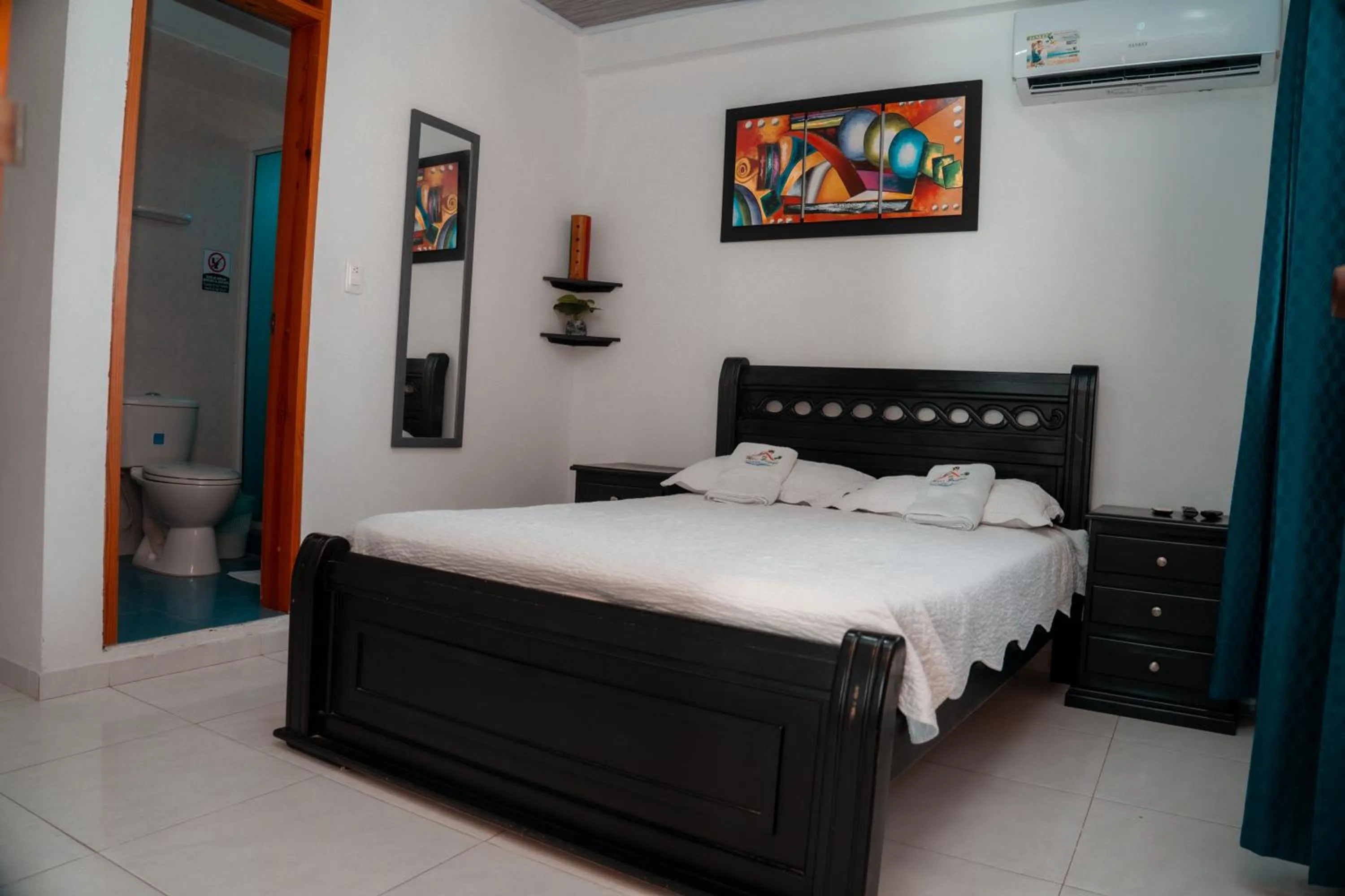 Bed in Apartamento Miss Brigida