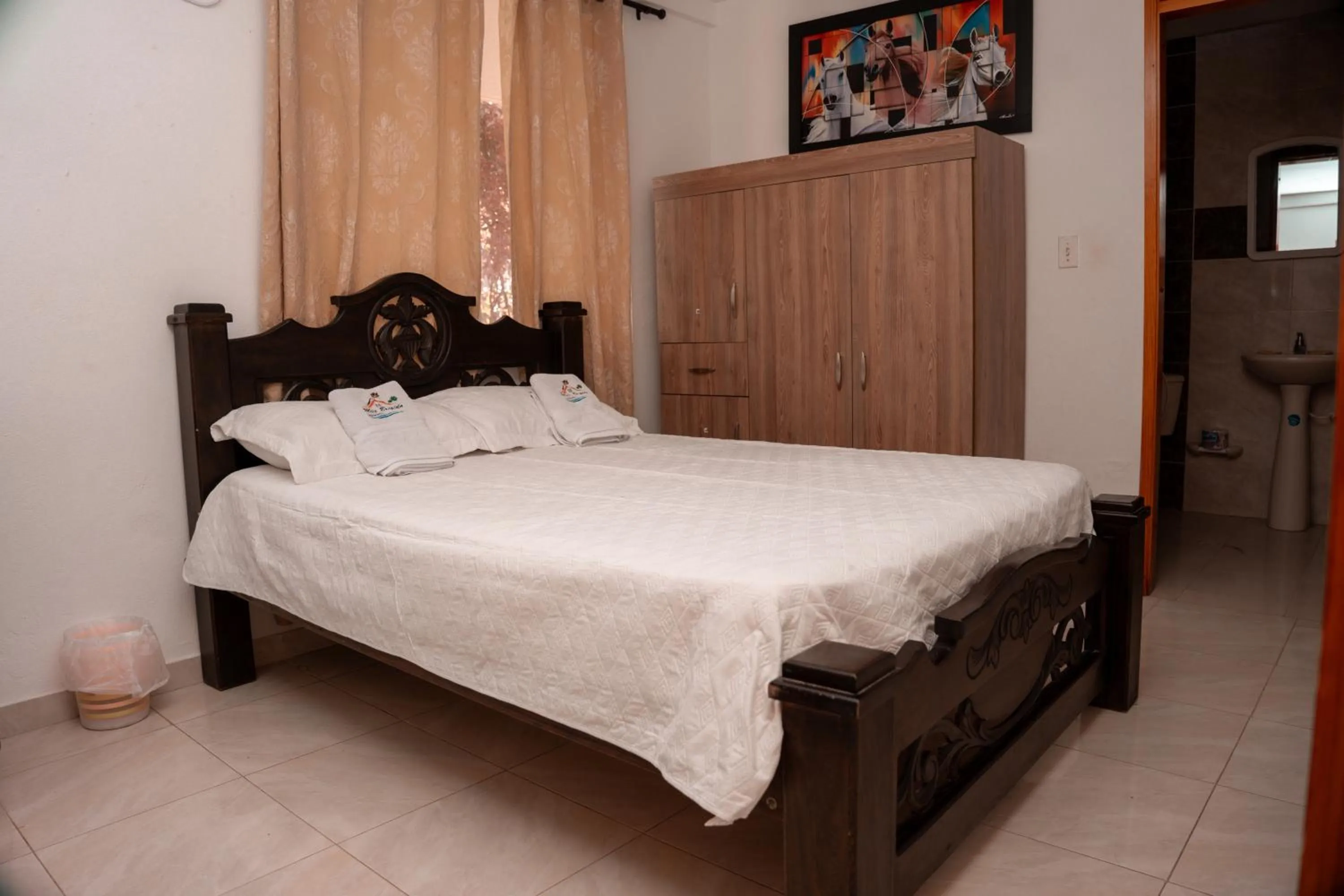 Bed in Apartamento Miss Brigida