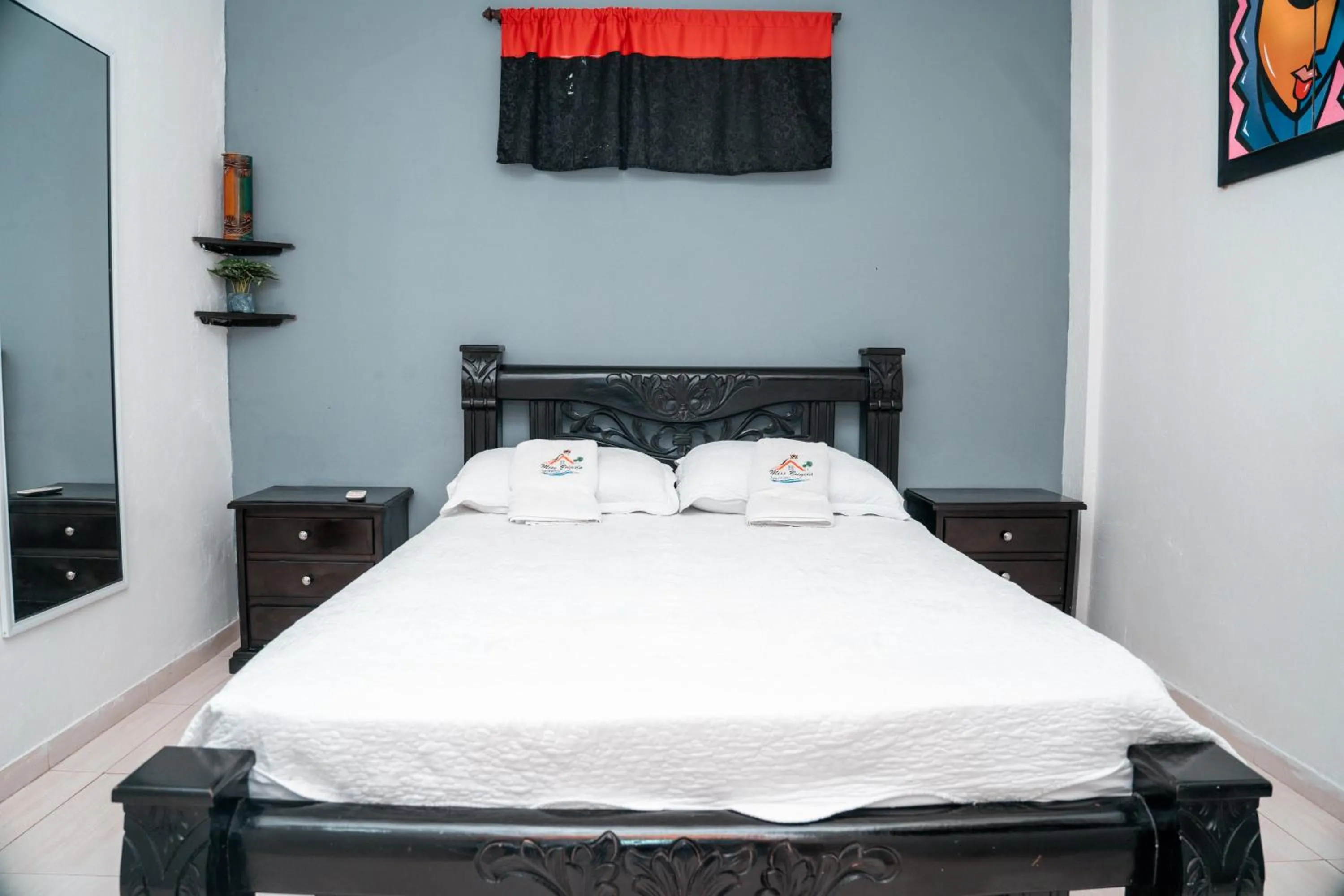 Bedroom, Bed in Apartamento Miss Brigida