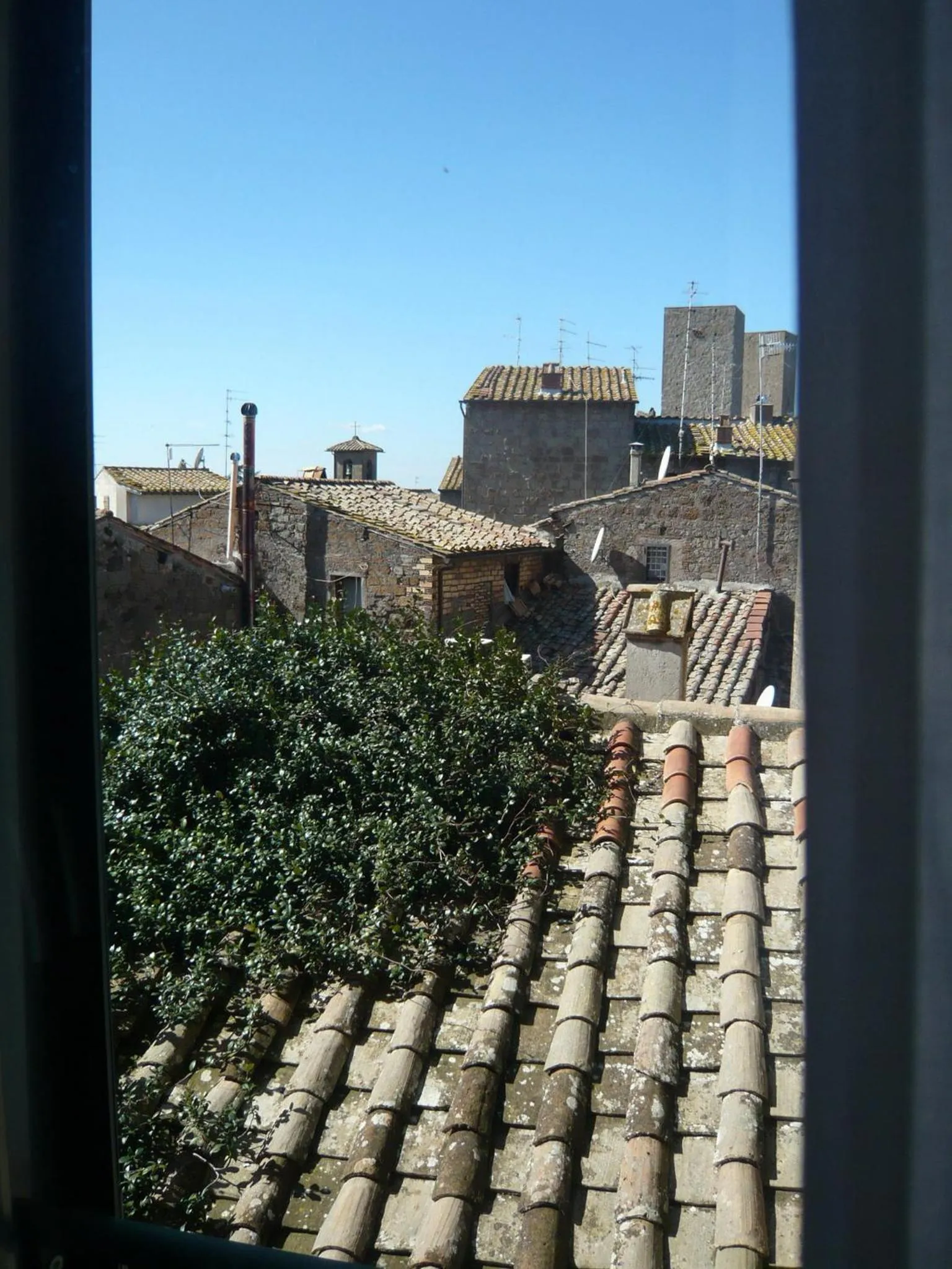 City view in Viterbo Antica - centro storico