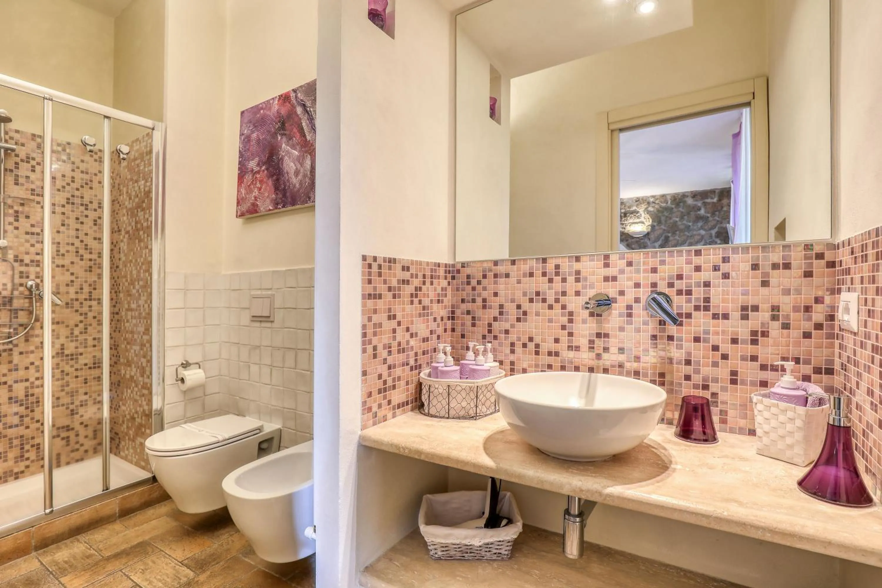 Bathroom in Viterbo Antica - centro storico