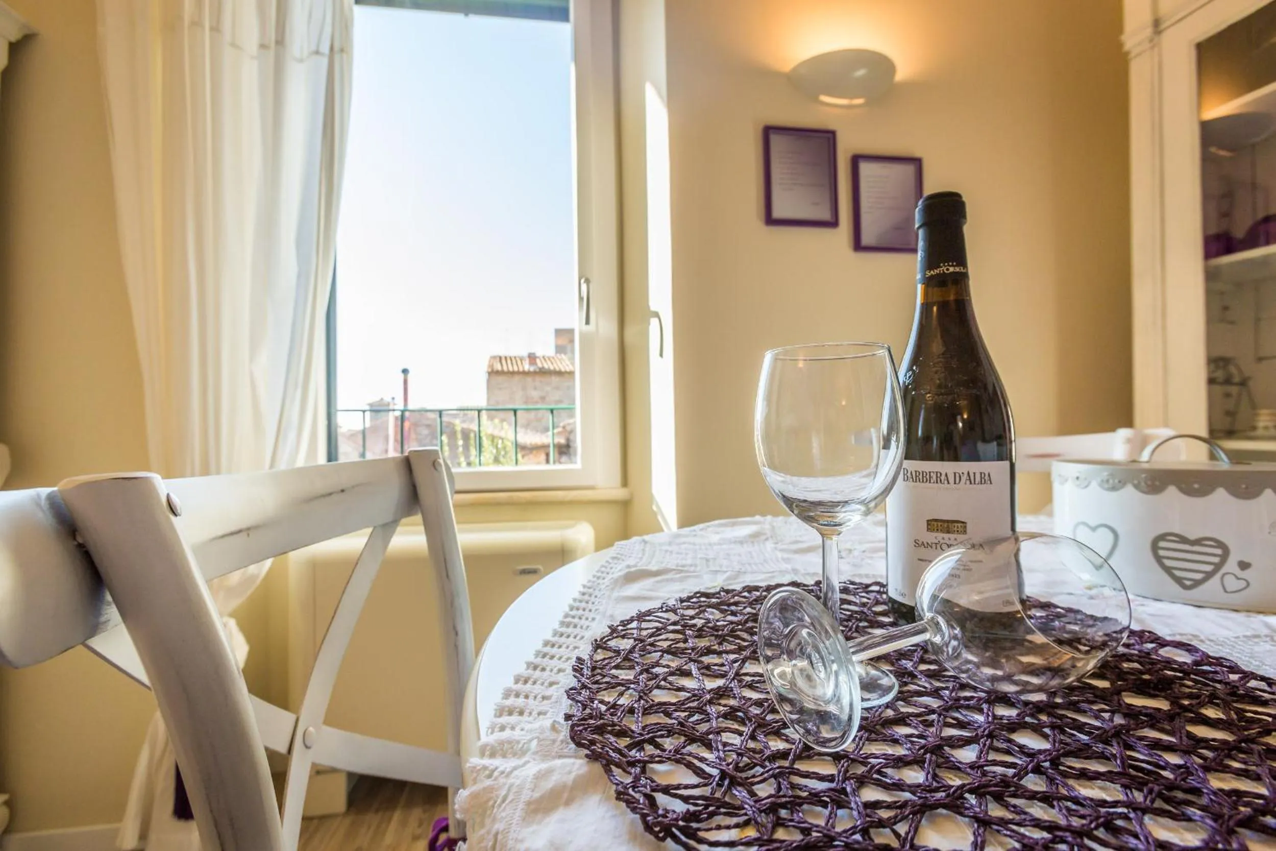 Decorative detail in Viterbo Antica - centro storico