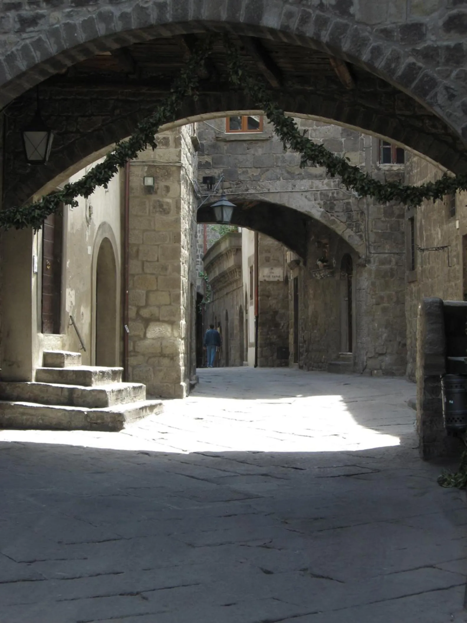 Property building in Viterbo Antica - centro storico