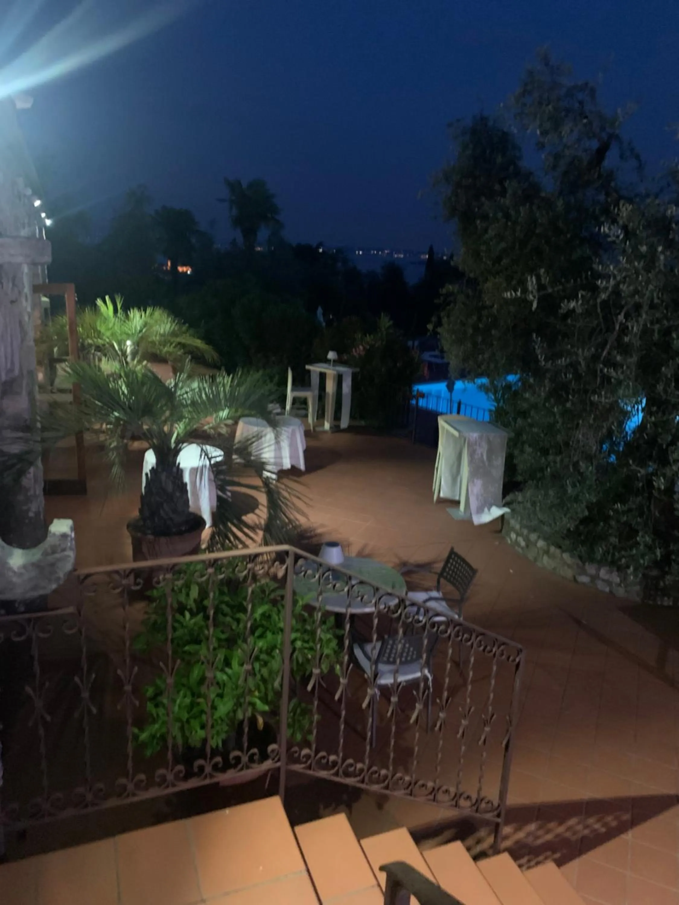 Garden view in San Rocco Relais