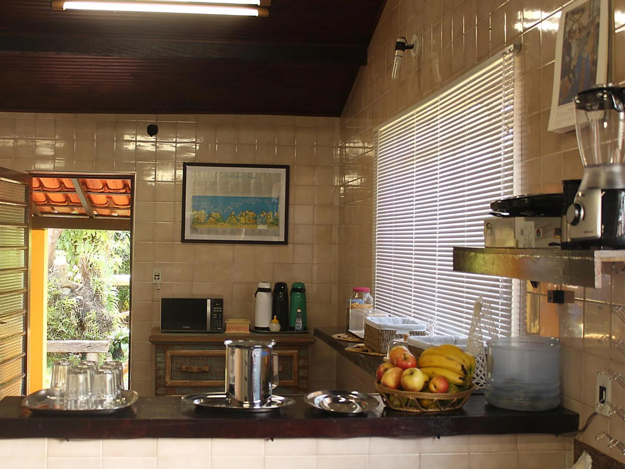 Communal kitchen in Guappo Socorro