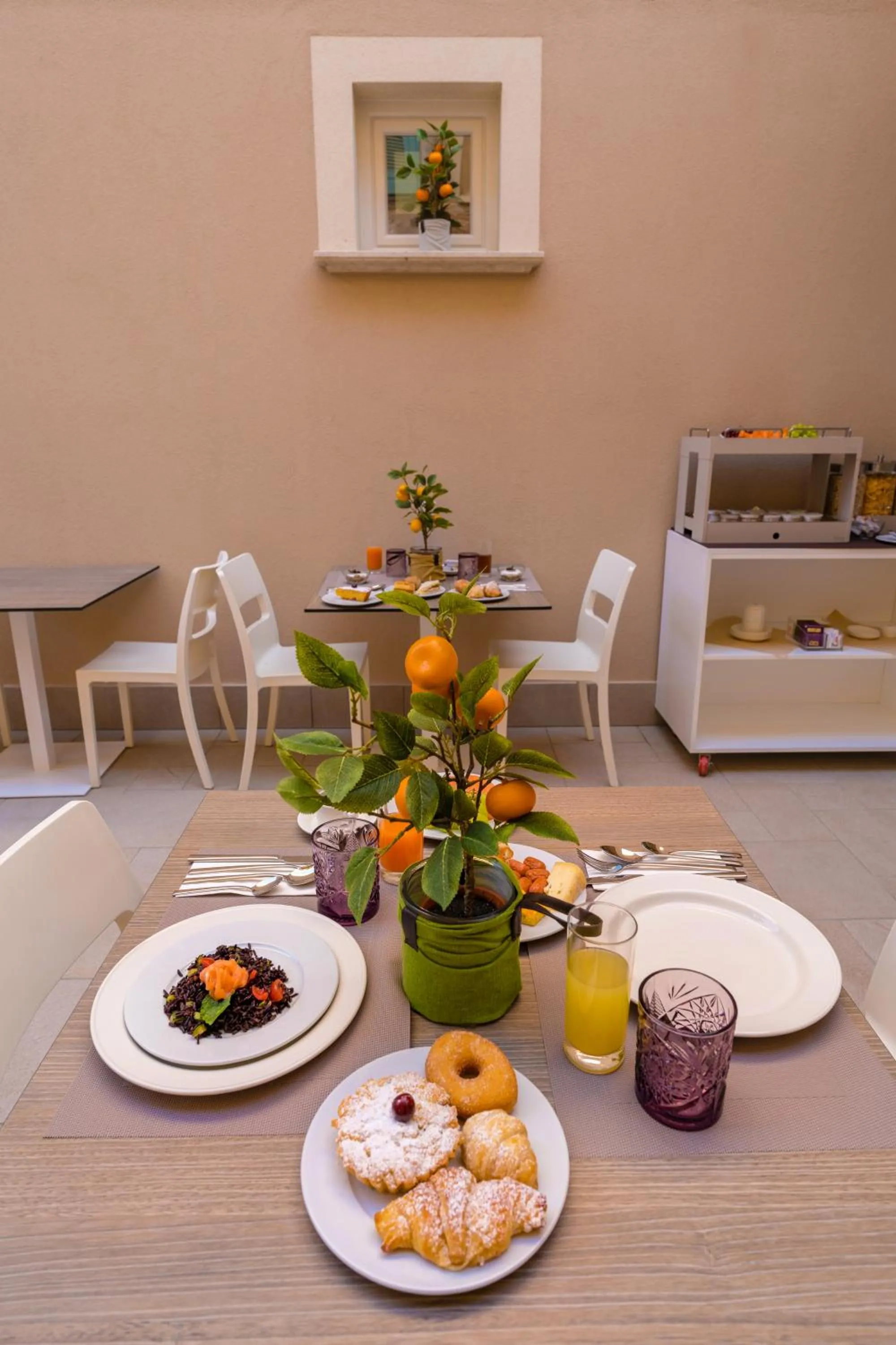 Continental breakfast in ELISEO PALACE TROPEA