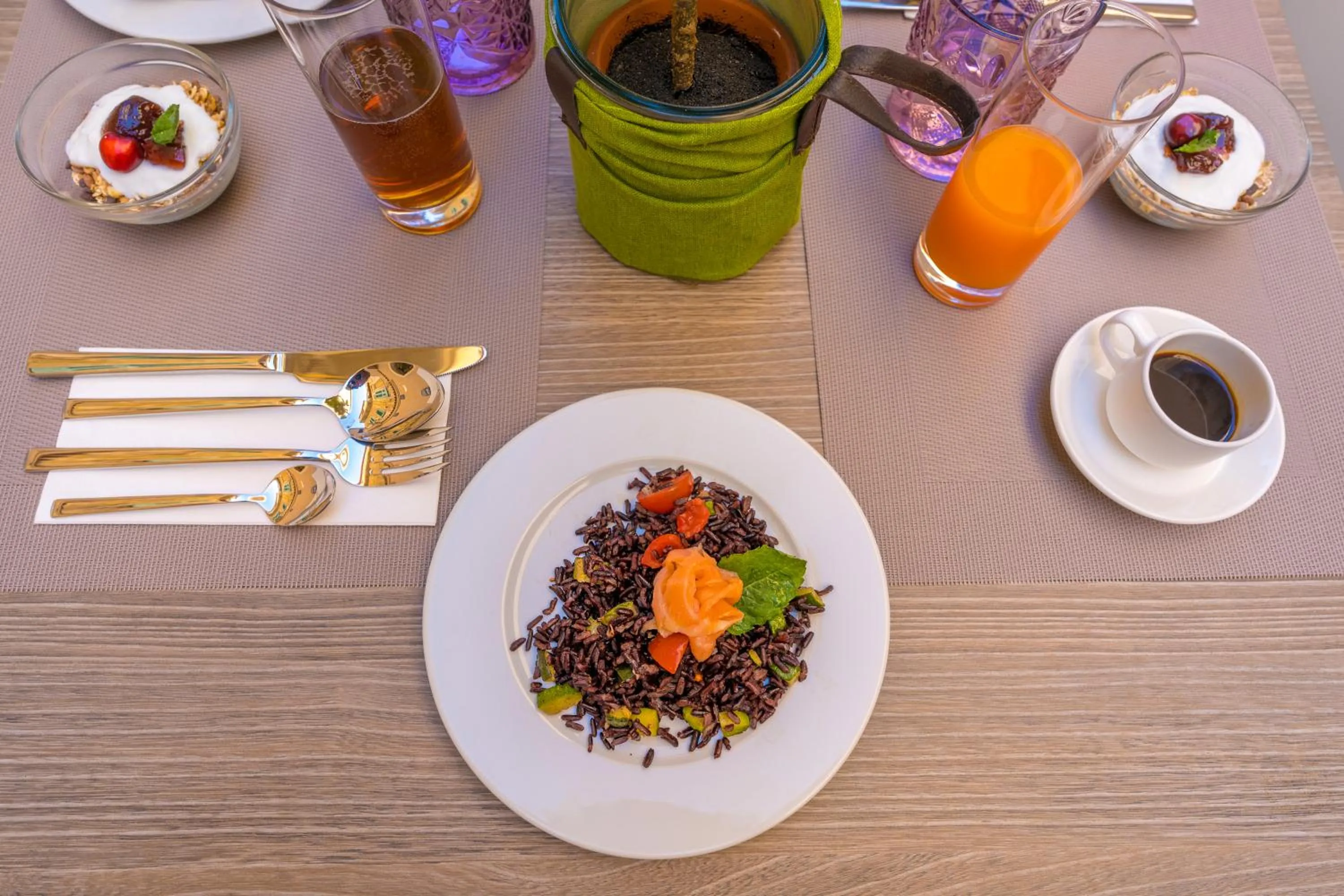 Continental breakfast in ELISEO PALACE TROPEA