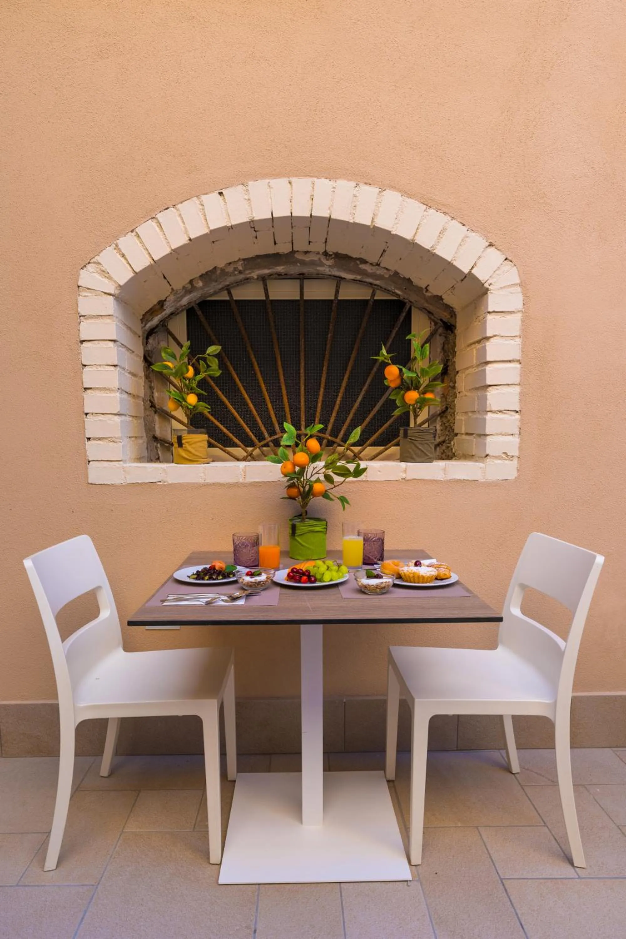 Patio in ELISEO PALACE TROPEA