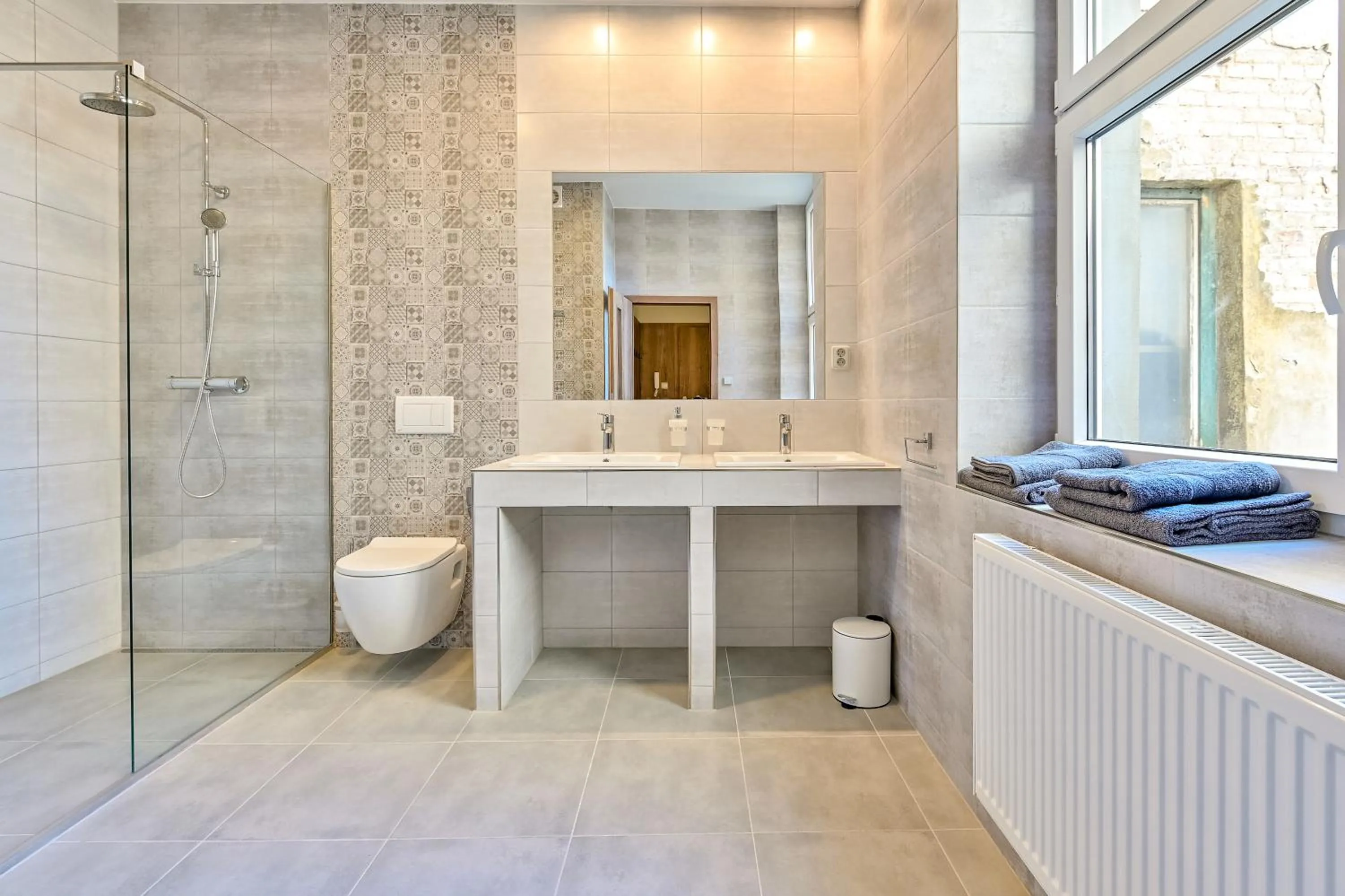 Shower in Hotel Stračena City