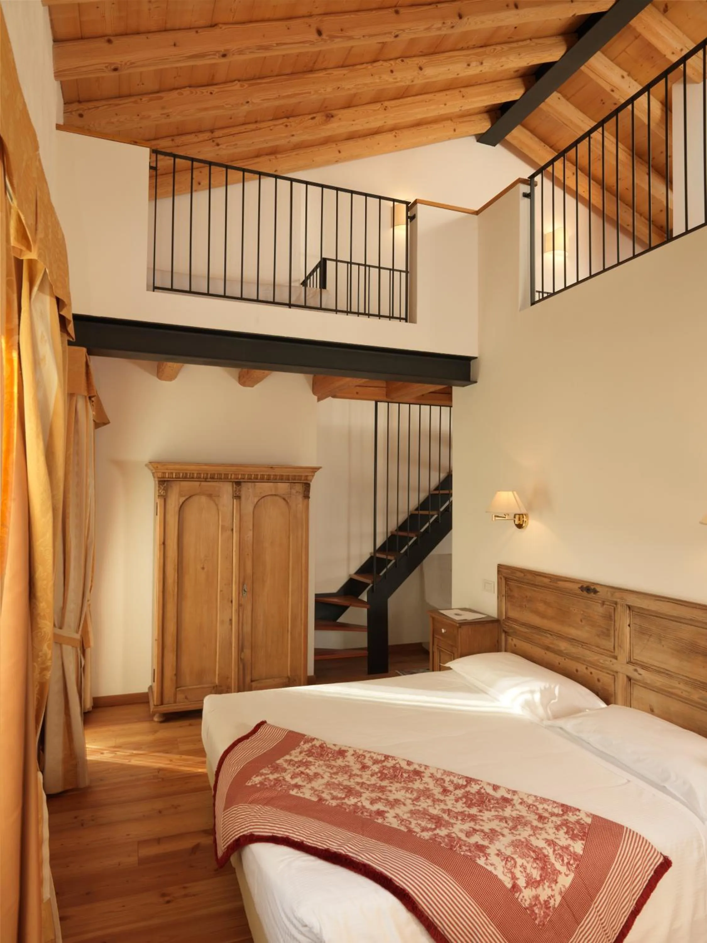 Bed in Villa Toderini