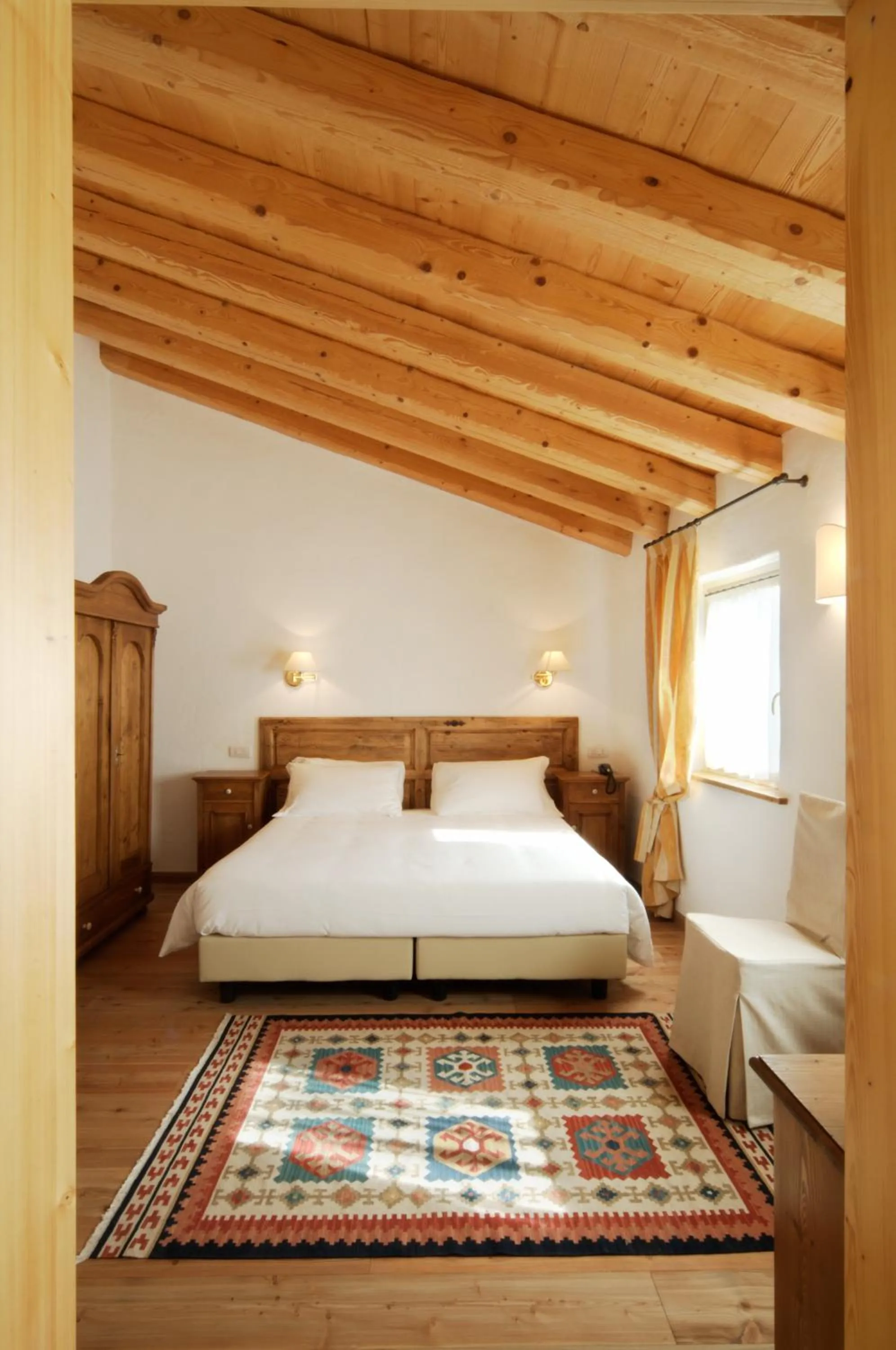 Bed in Villa Toderini