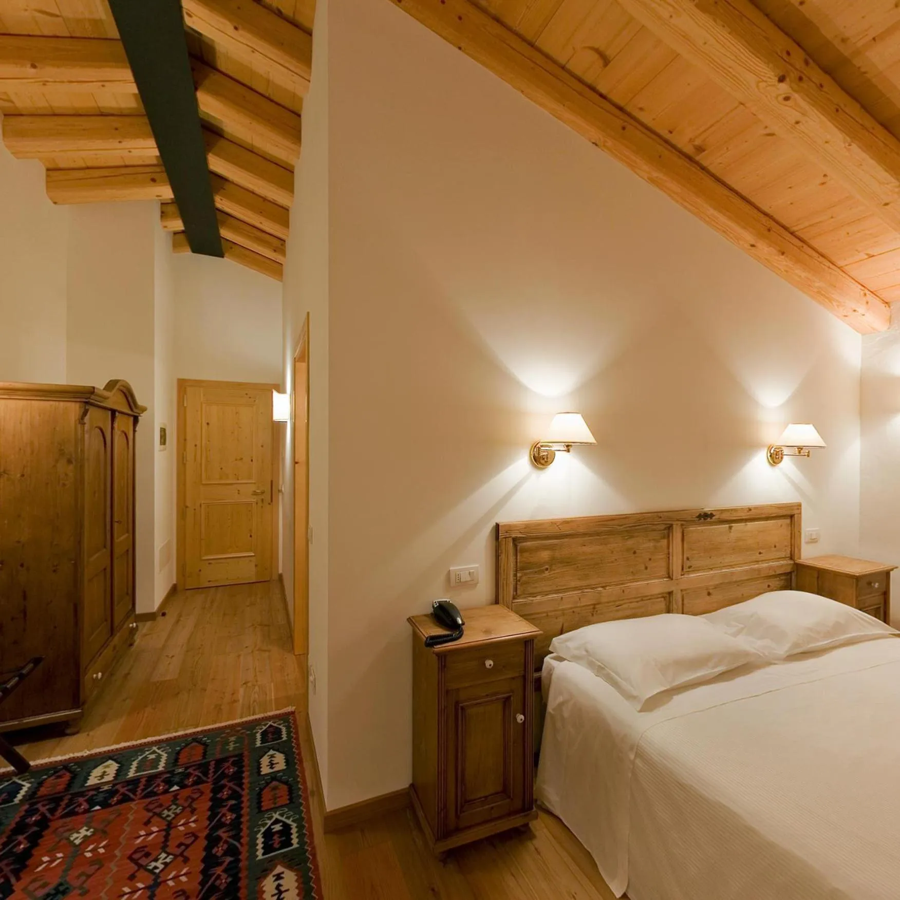 Bed in Villa Toderini