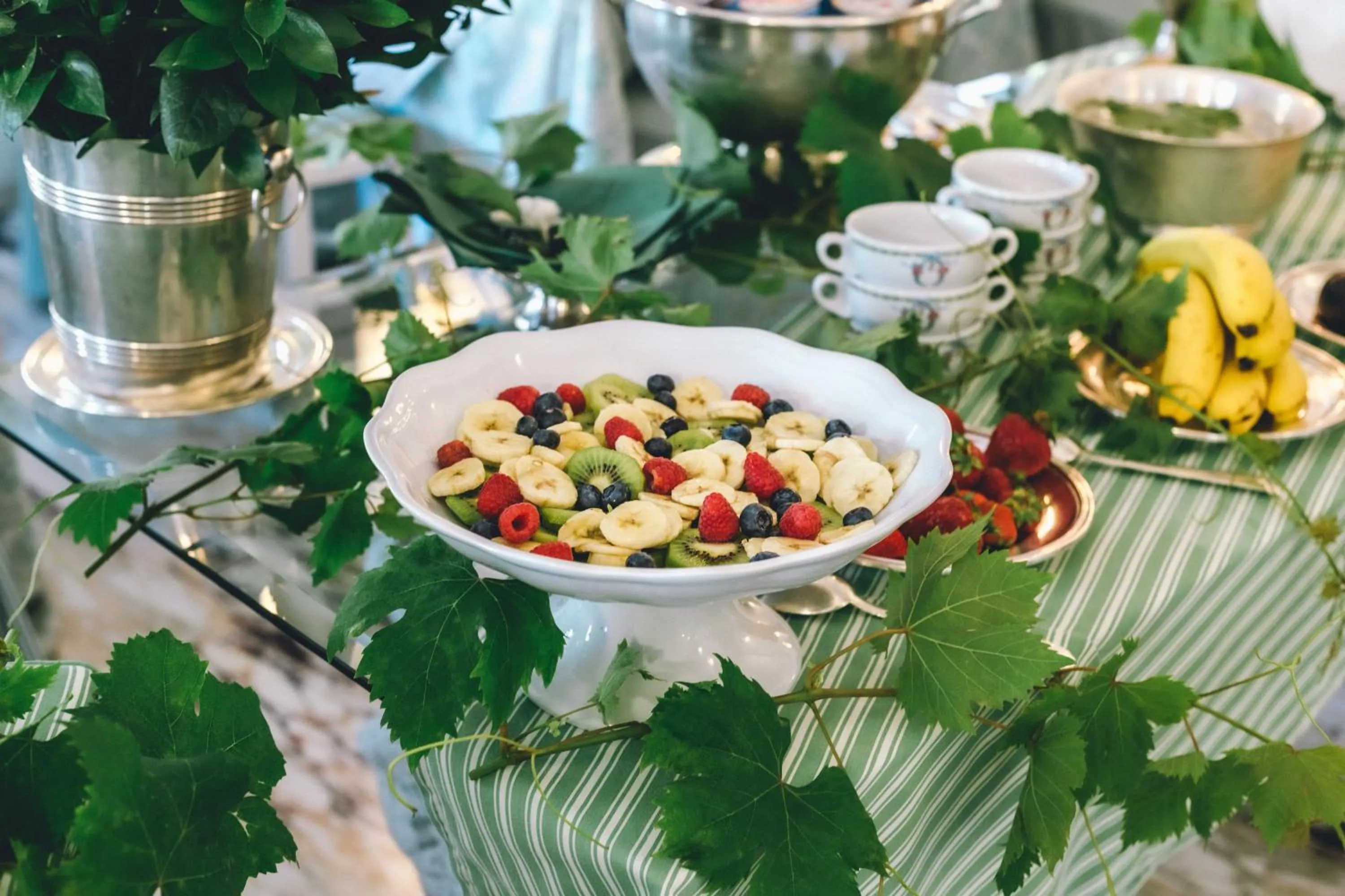 Buffet breakfast in Eveline Portosole Hotel