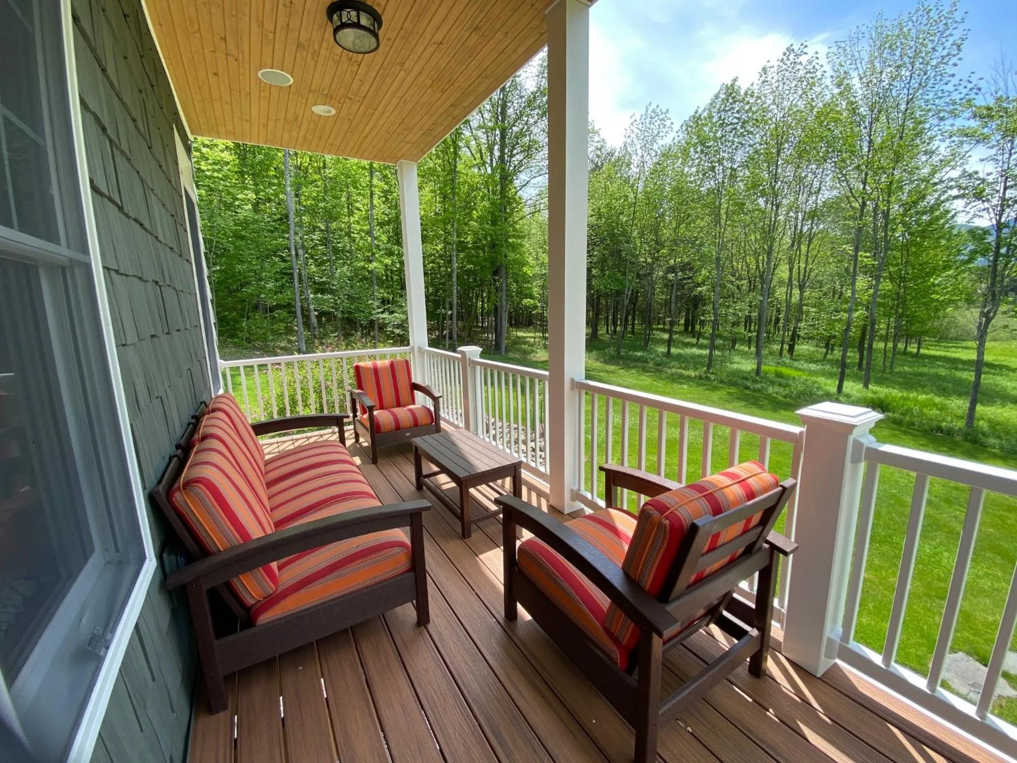 Spring in High Peaks Chalet