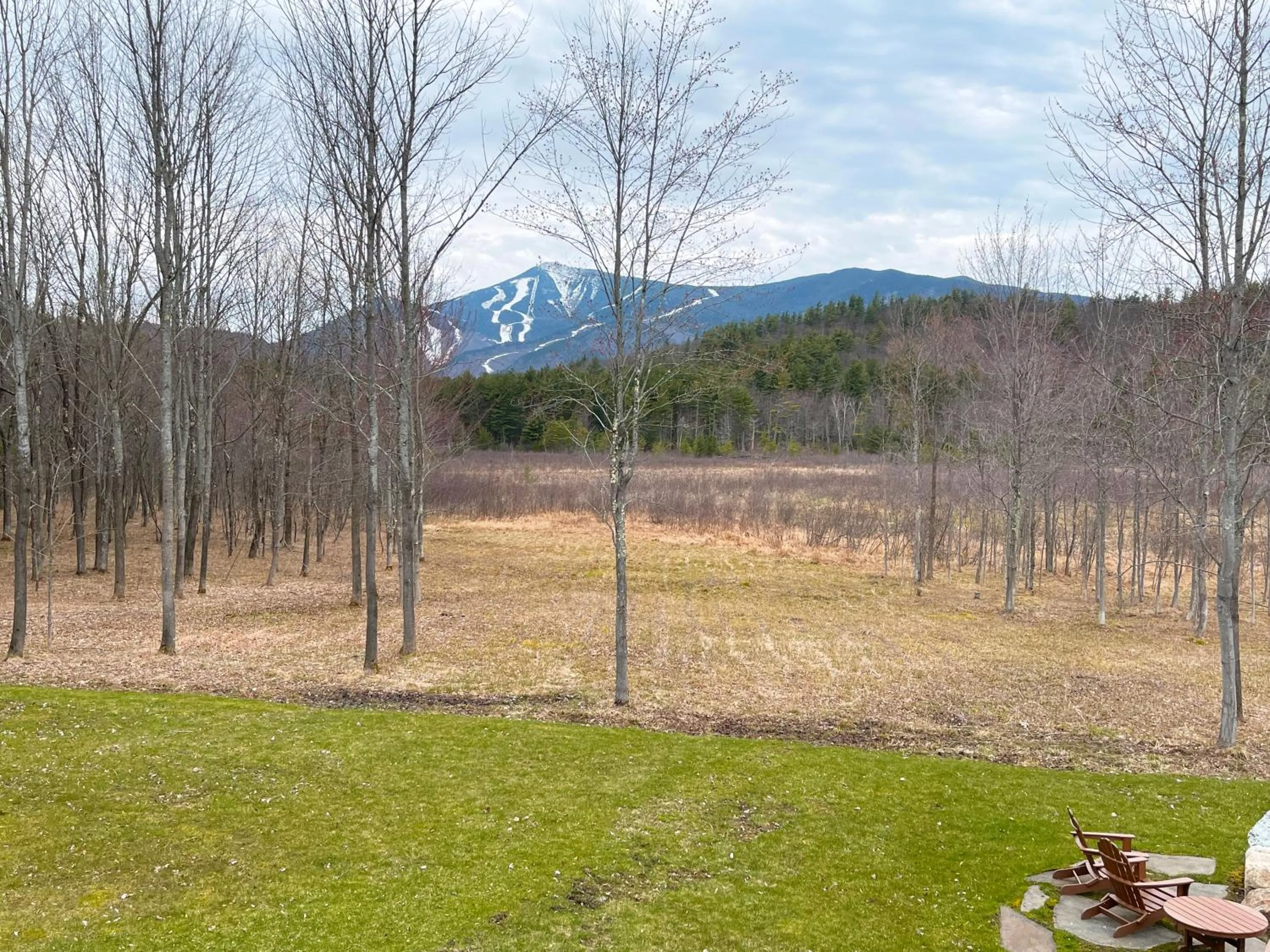 Spring in High Peaks Chalet