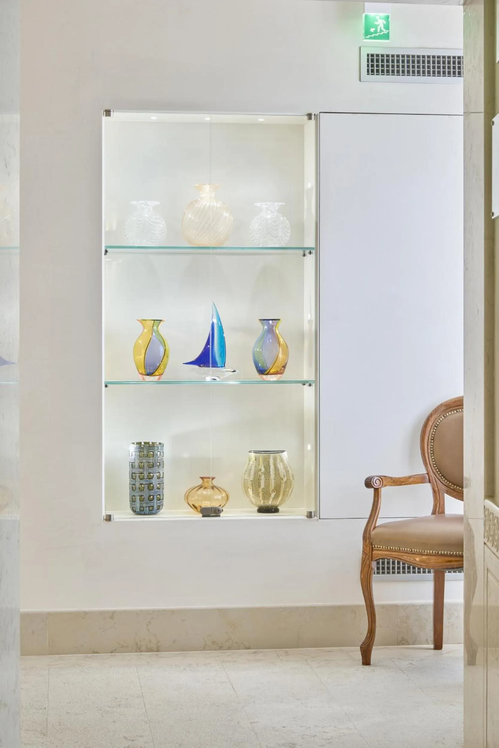 Decorative detail in Hotel Santa Chiara