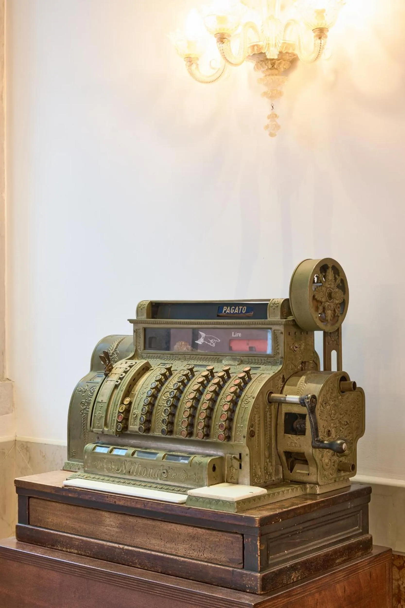 Decorative detail in Hotel Santa Chiara