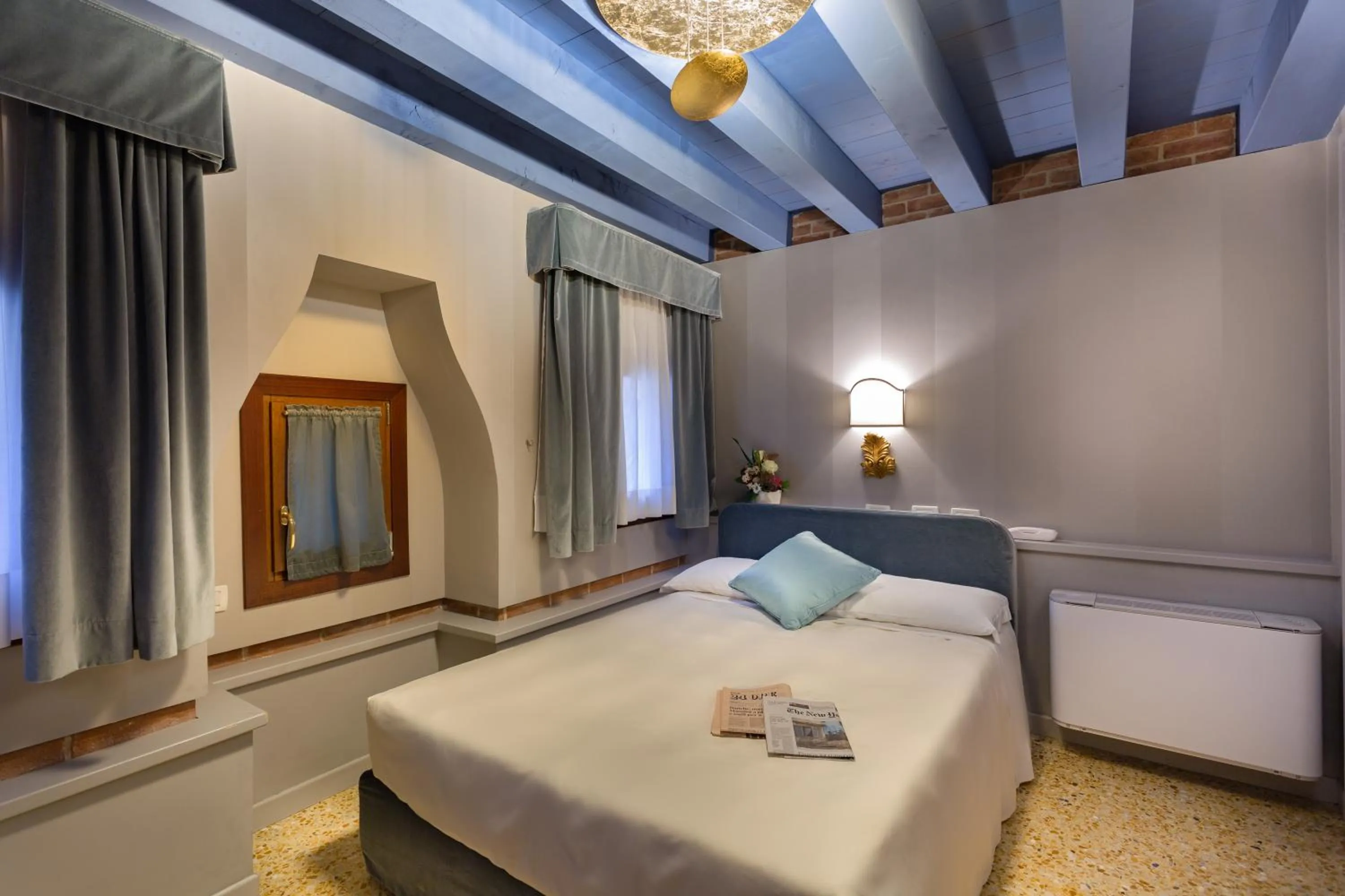 Bed in Hotel Tiziano