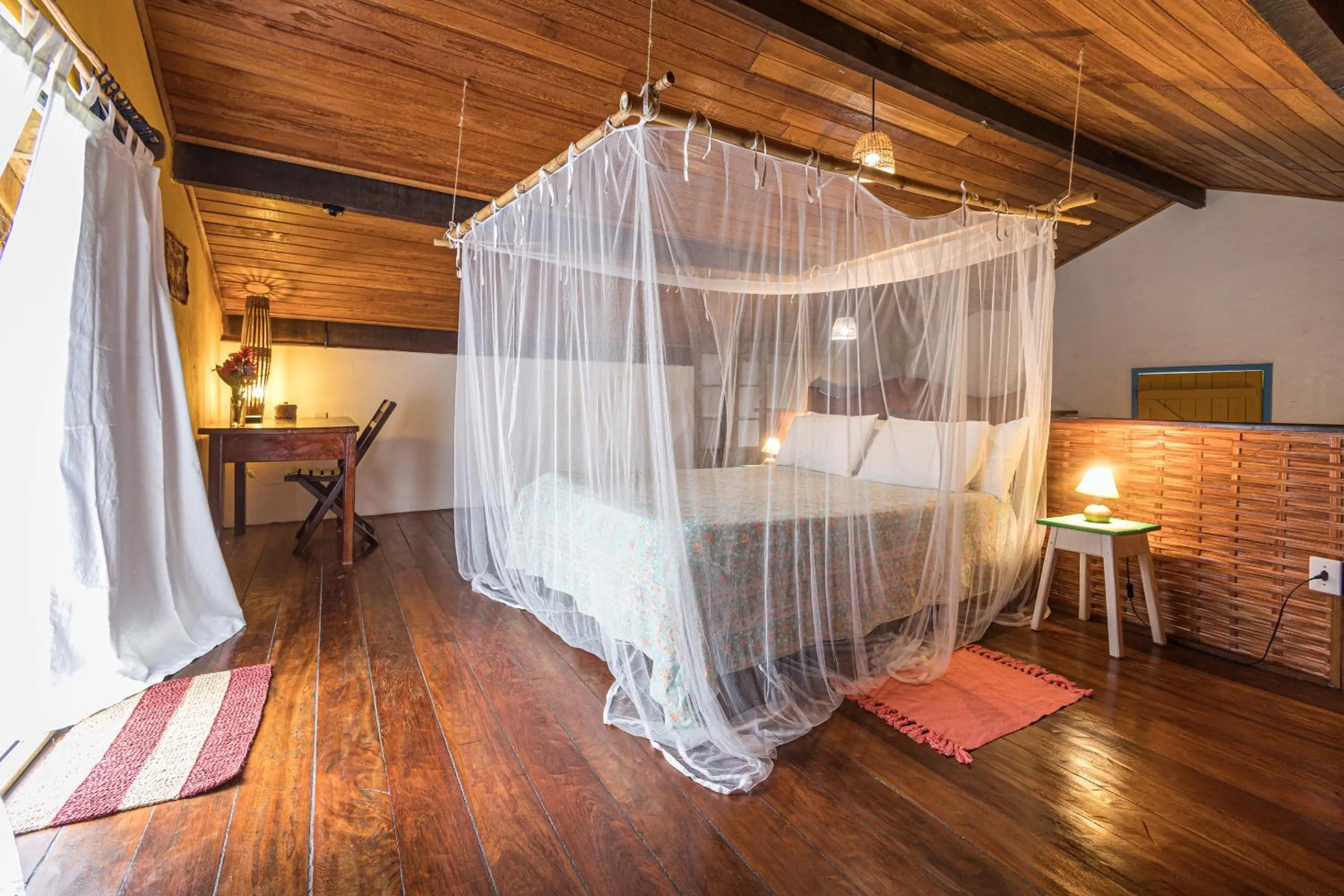 Bedroom, Bed in Pousada Canoa Nativa