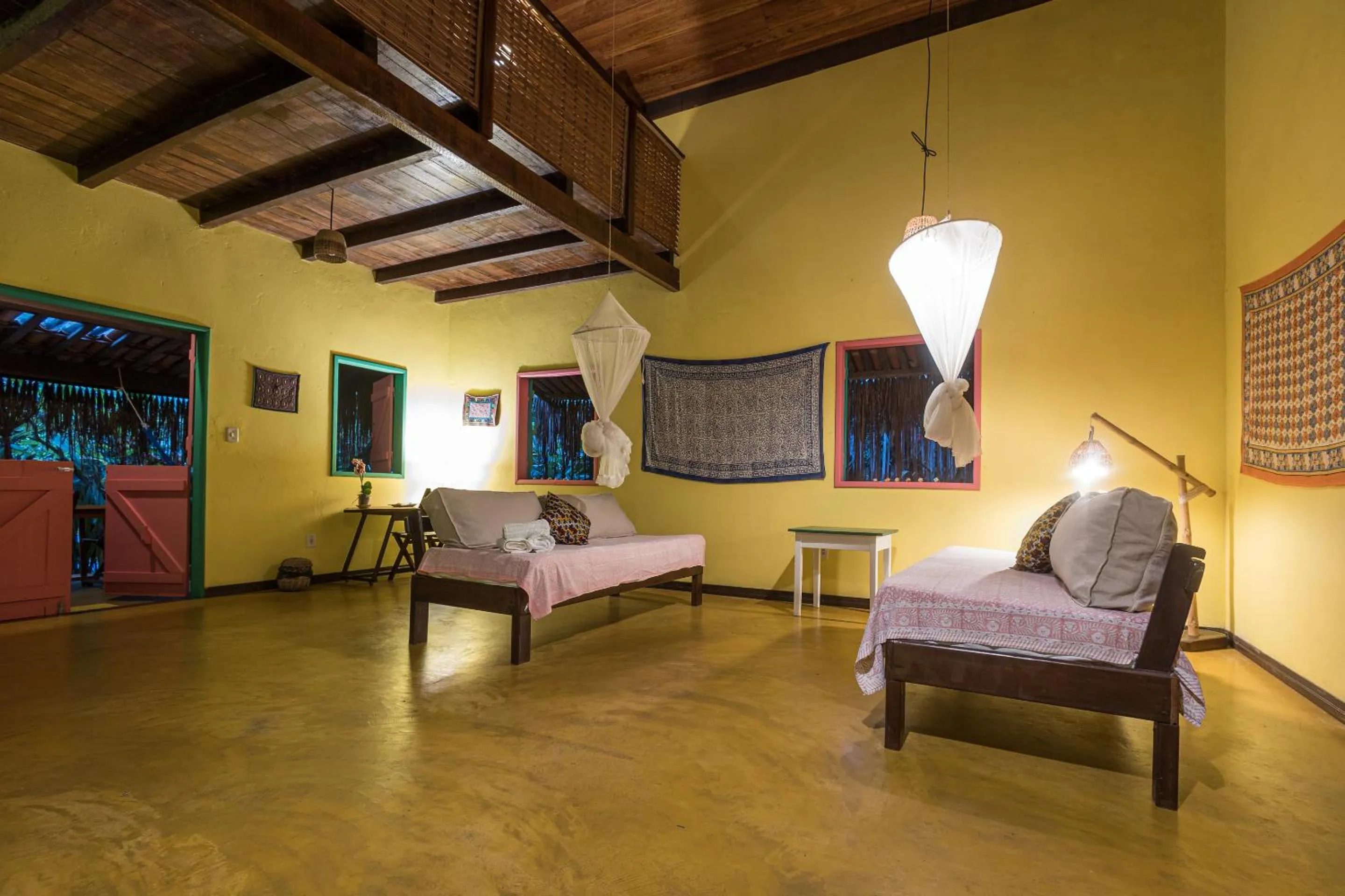 Bedroom in Pousada Canoa Nativa