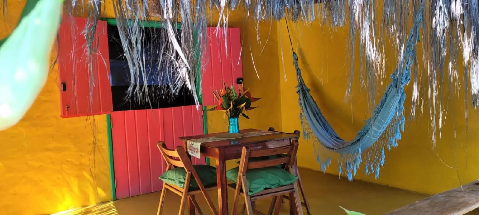 Patio in Pousada Canoa Nativa