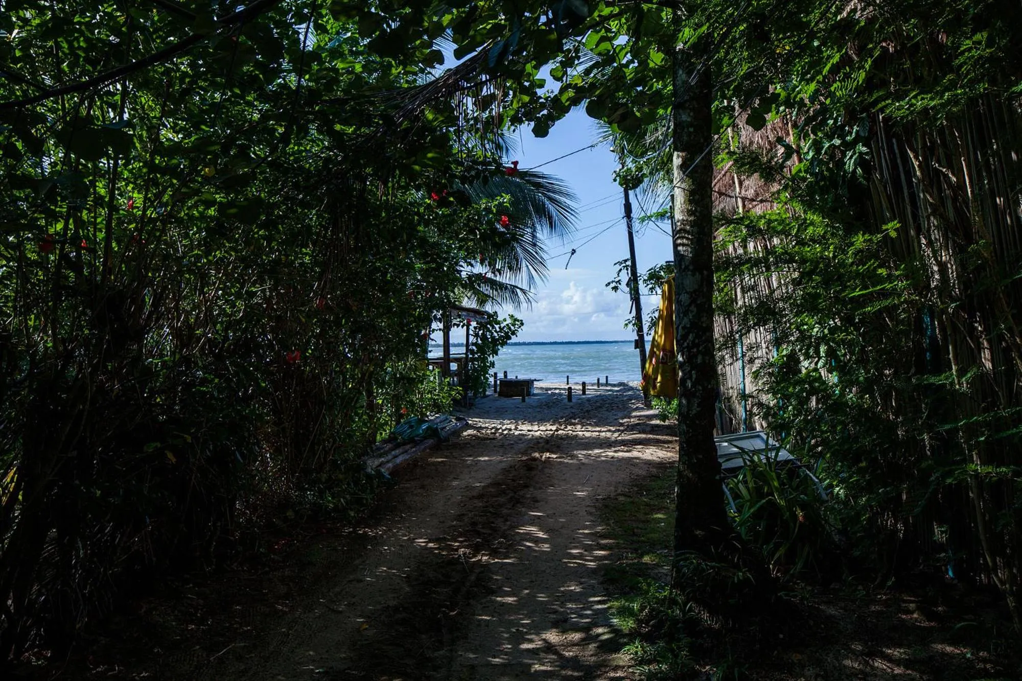 Facade/entrance in Pousada Canoa Nativa
