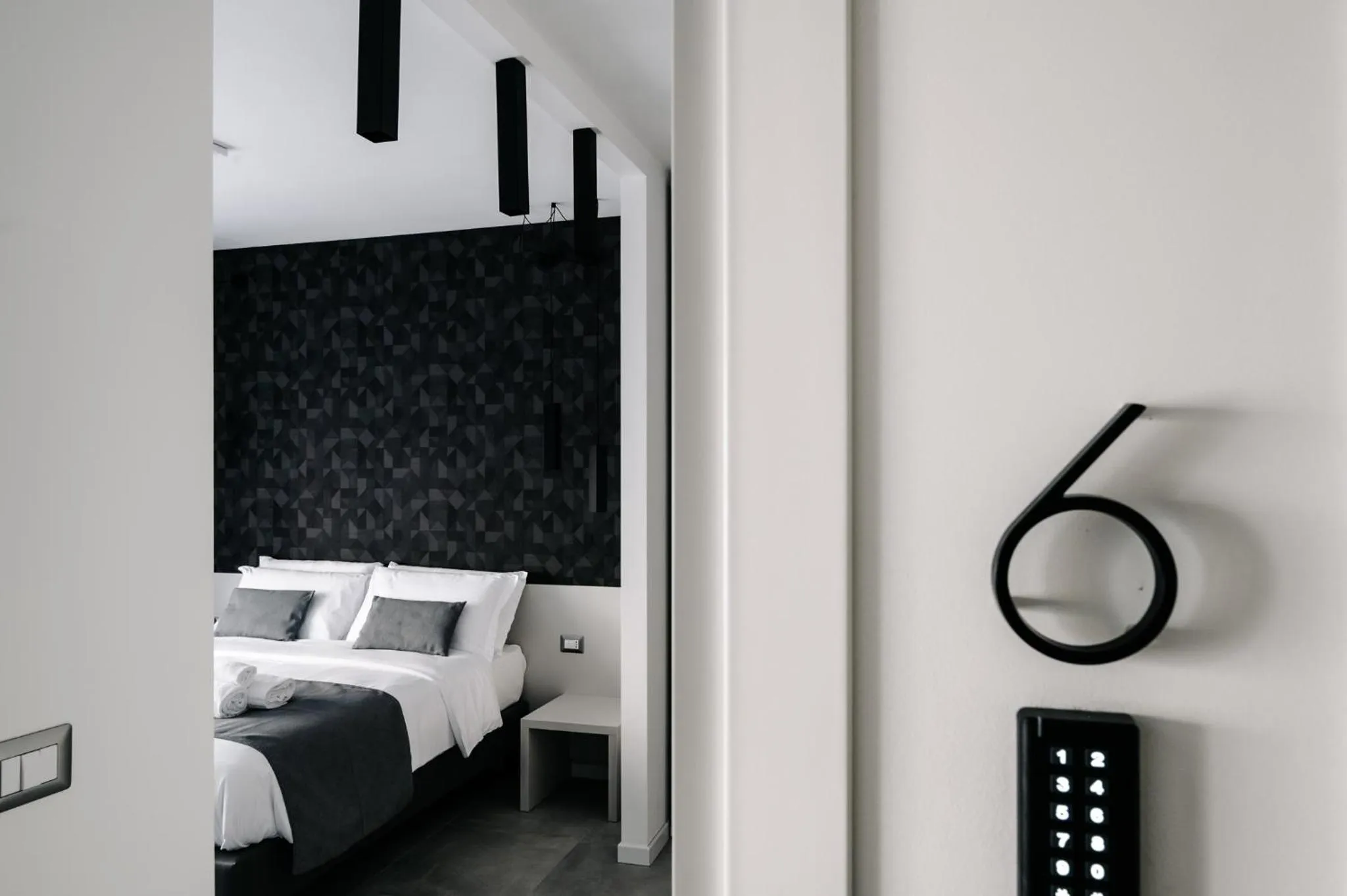 Bedroom, Bed in B&B LUMAS