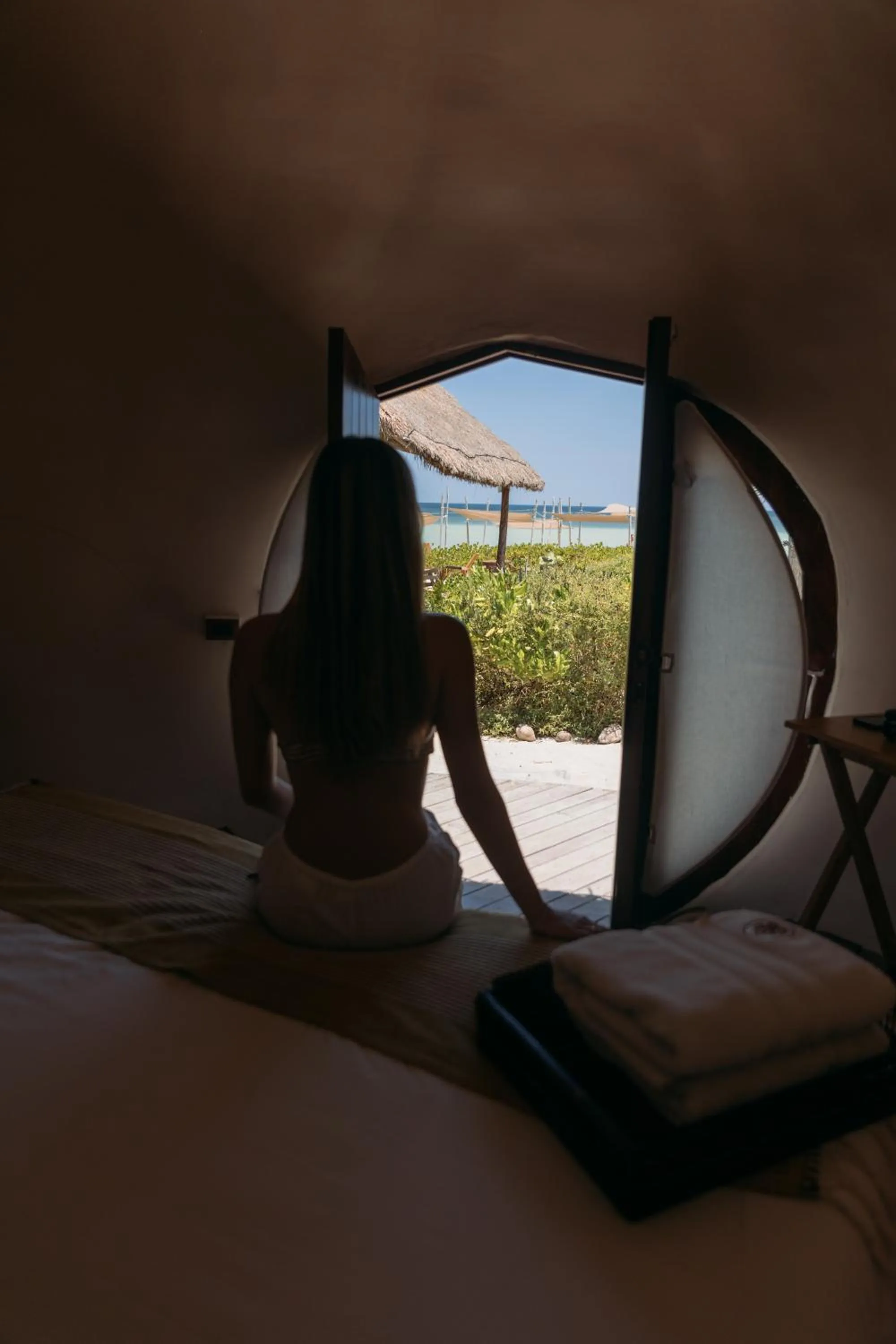 Queen Room with Sea View in Casa Ku Hotel - Adults Only