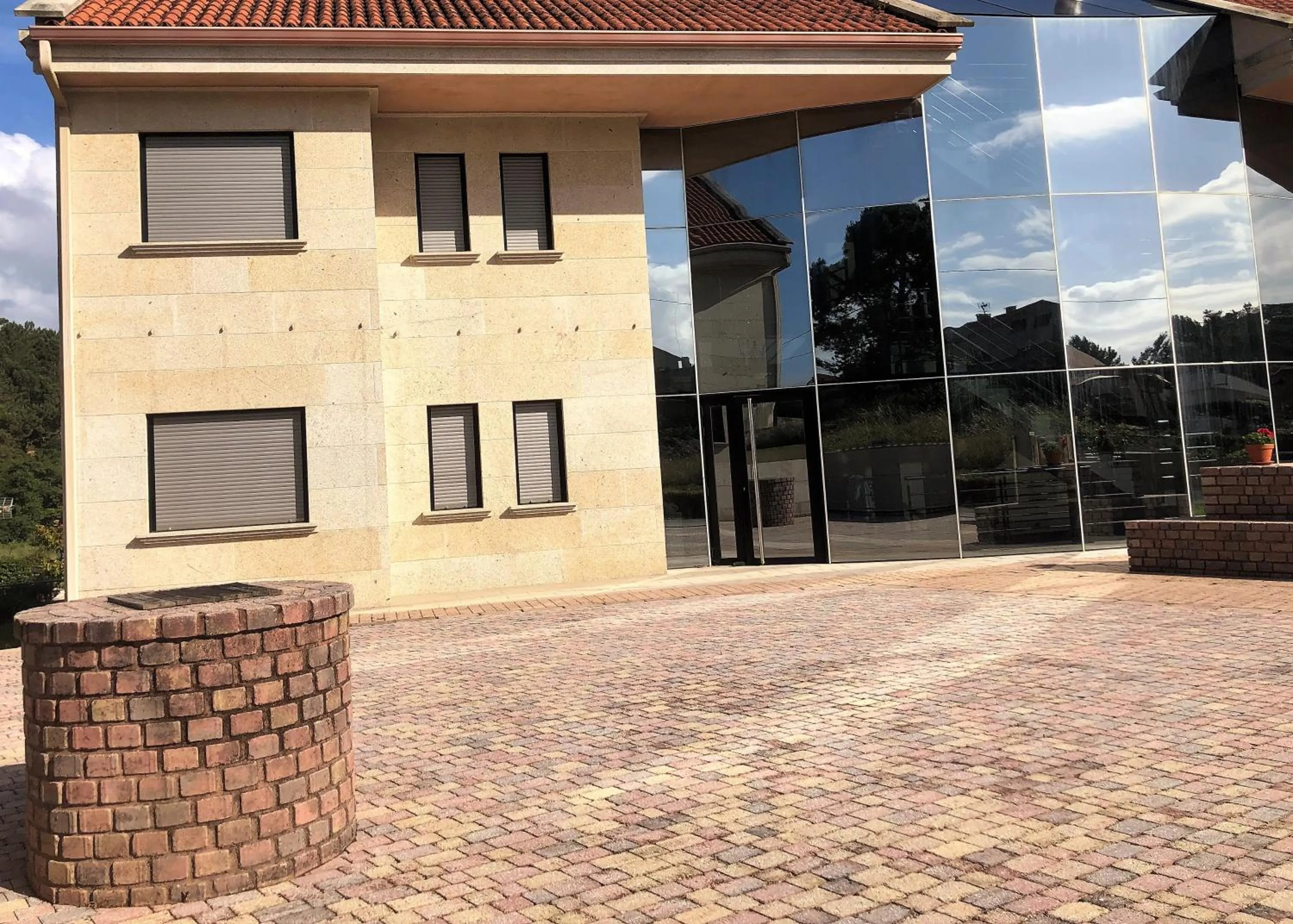 Property Building in Apartamentos aDoniña Playa Major Sanxenxo