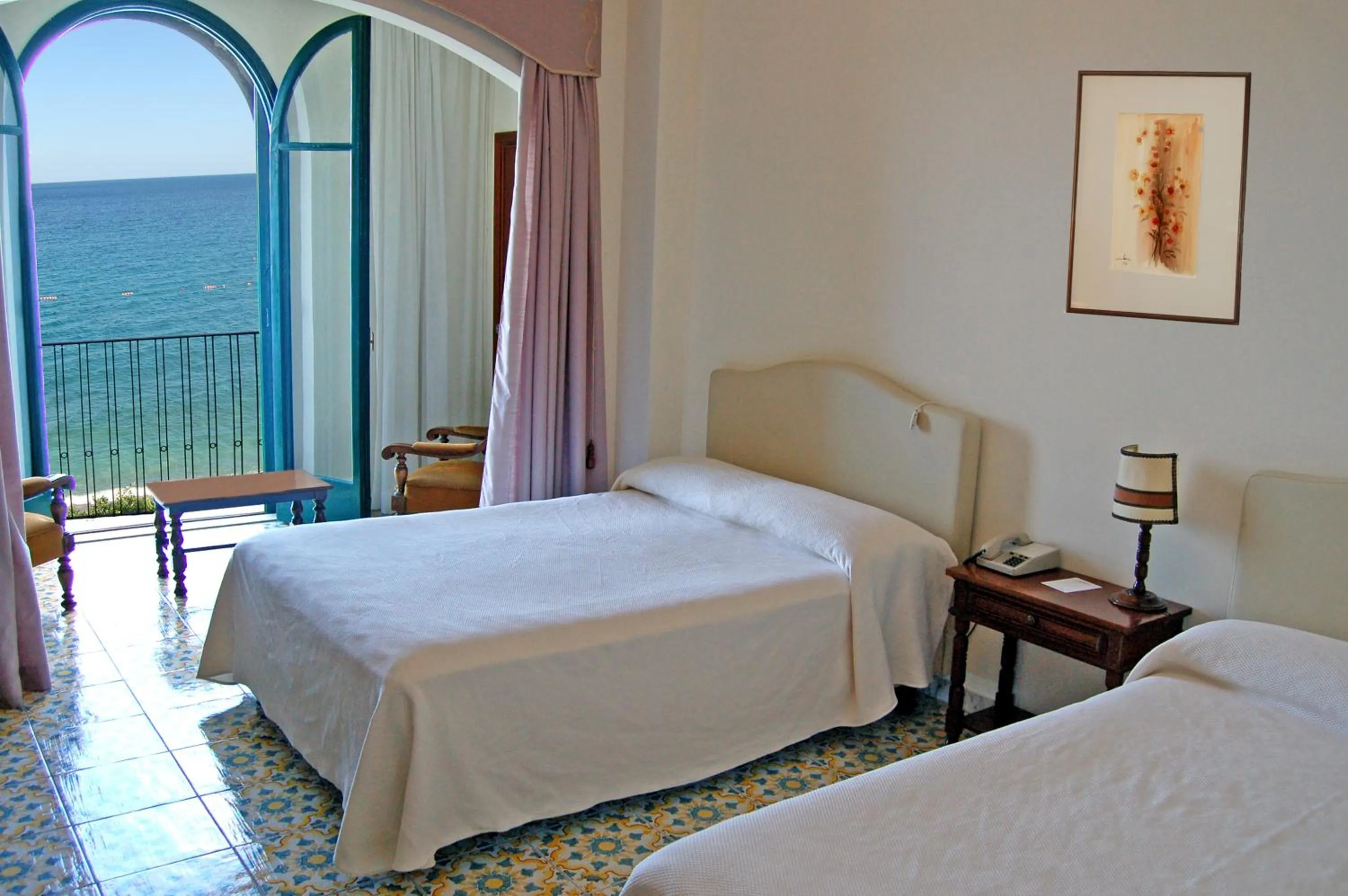 Bedroom, Bed in Hotel Lido Mediterranee
